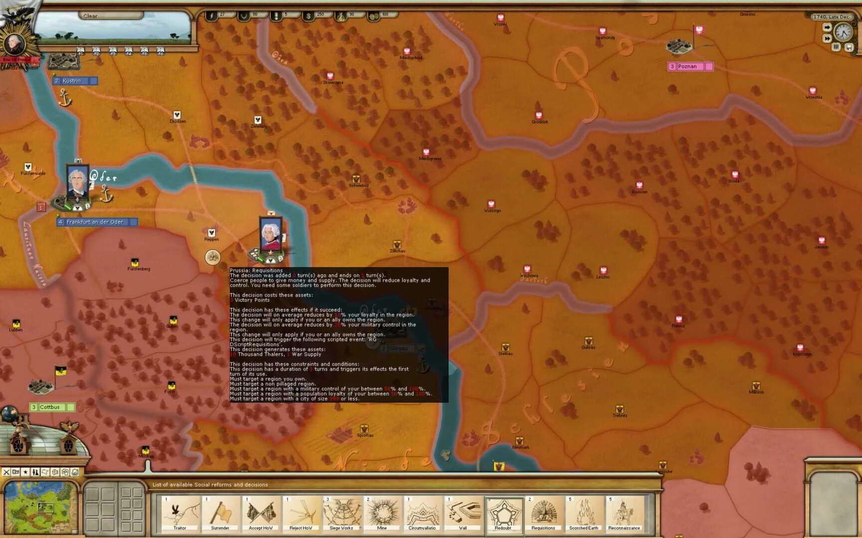 Rise of Prussia Gold screenshot 1