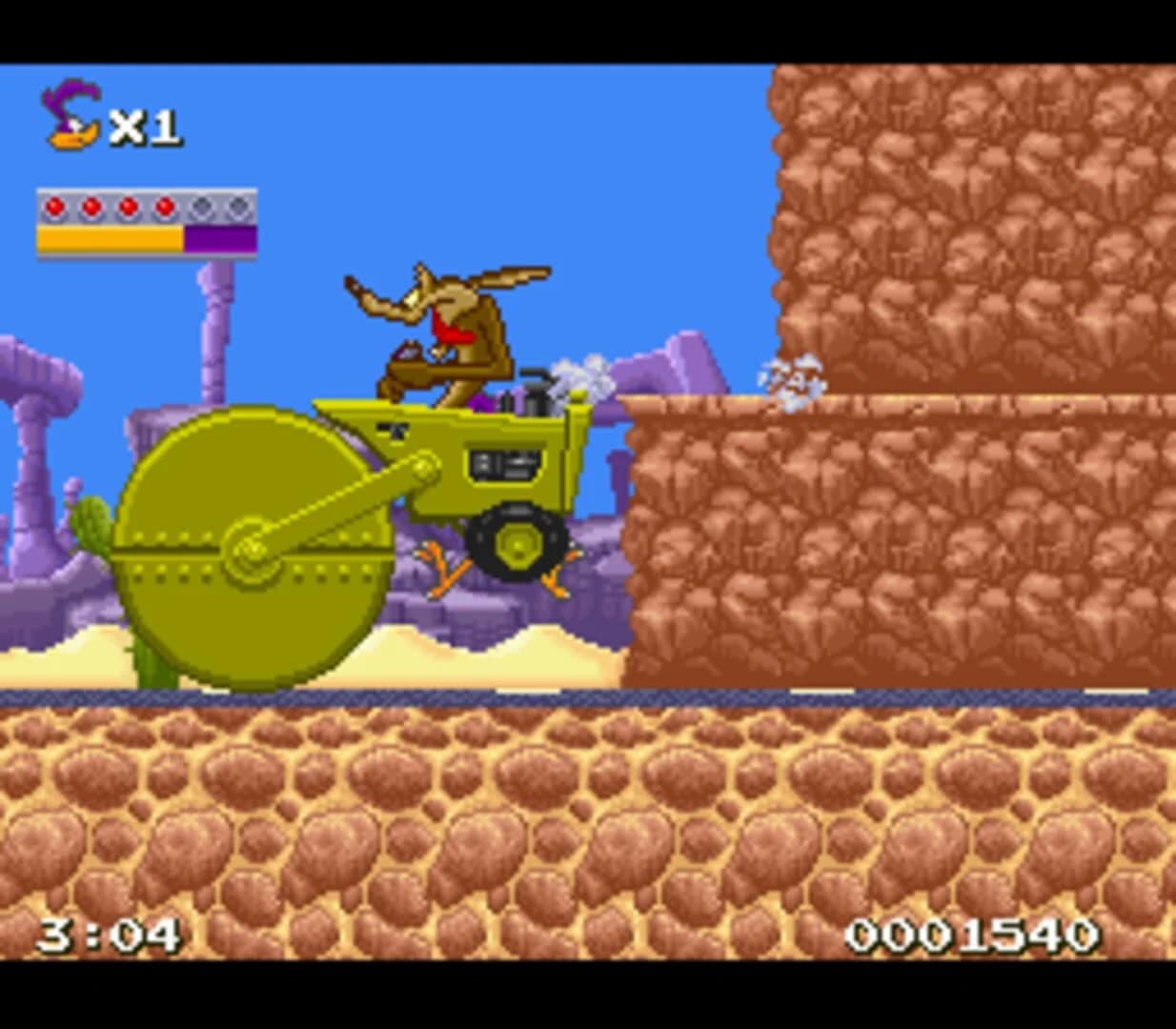 Road Runner's Death Valley Rally screenshot 1