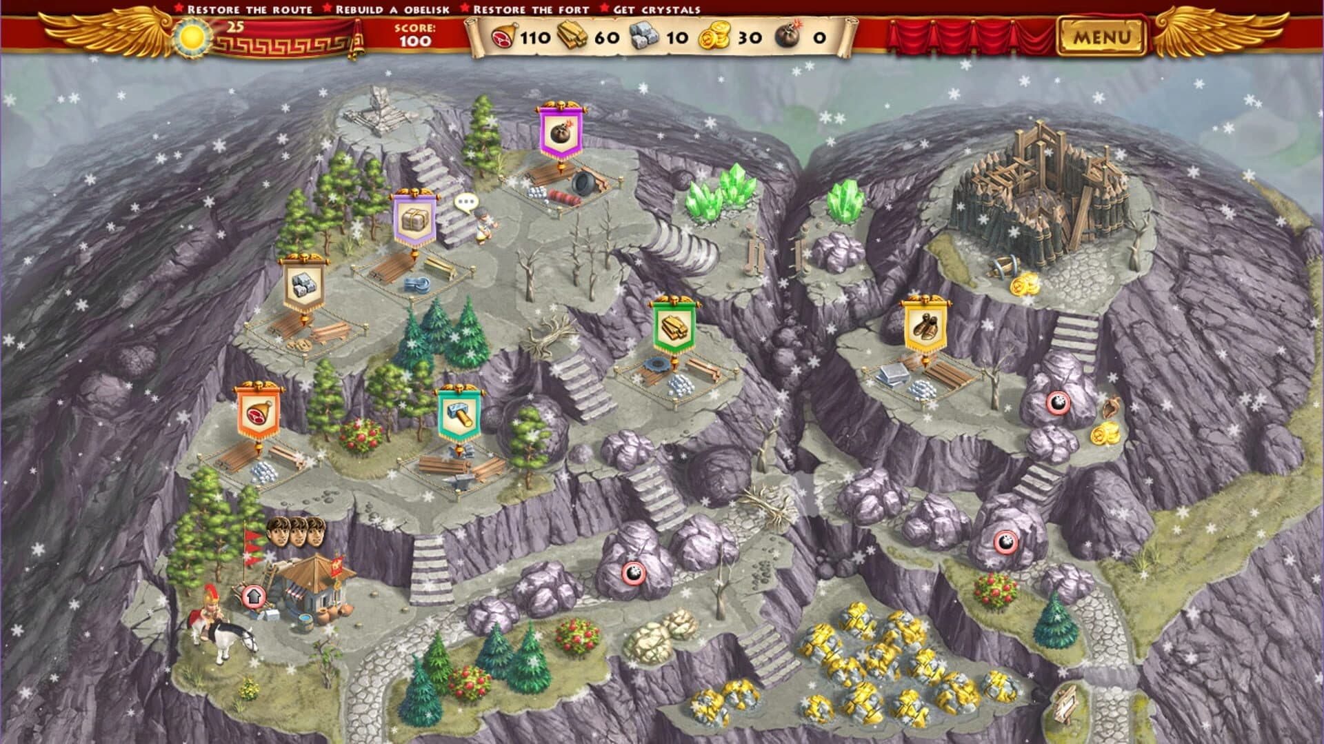 Roads of Rome: New Generation screenshot 4