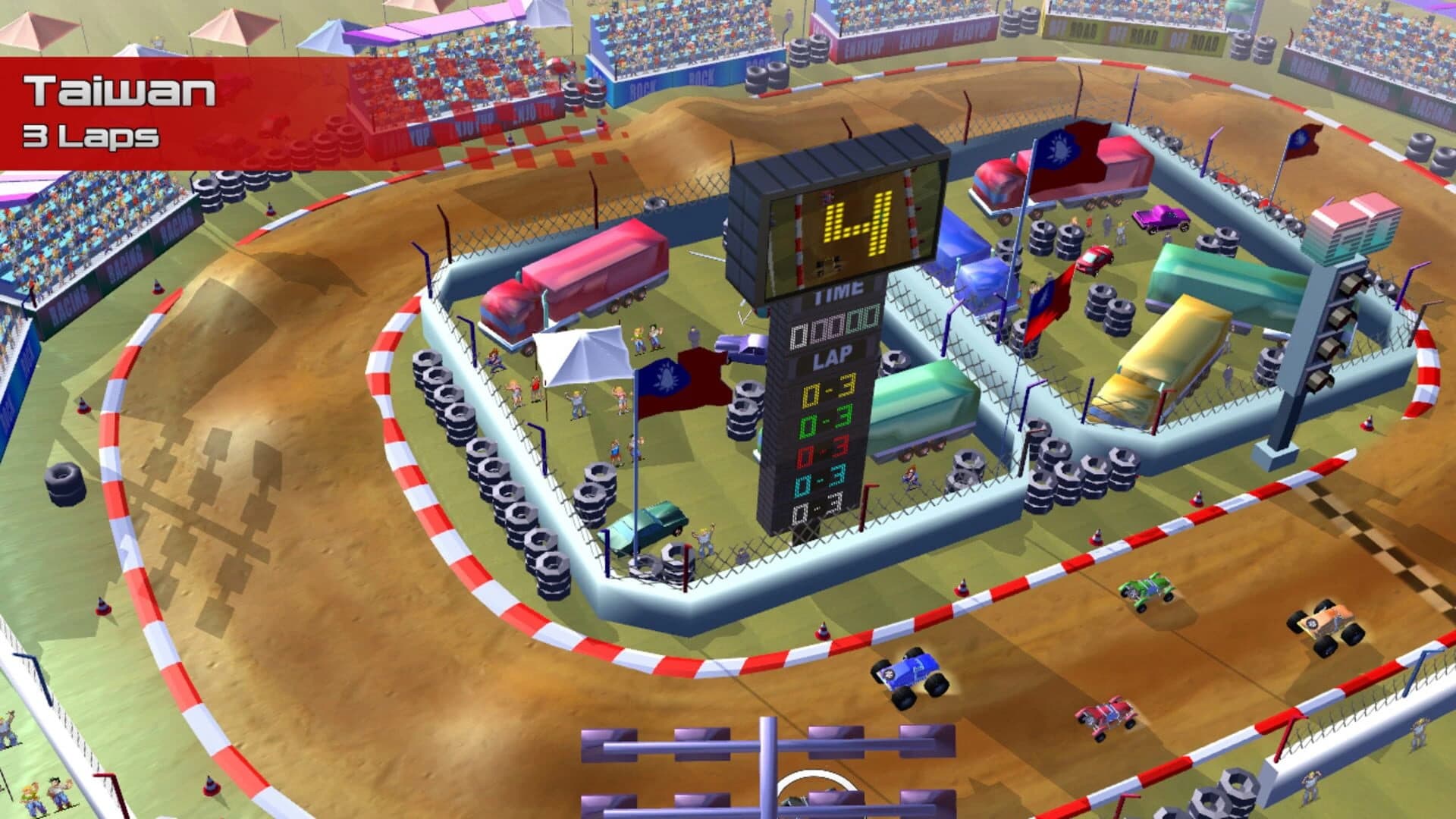 Rock 'N Racing Off Road screenshot 2
