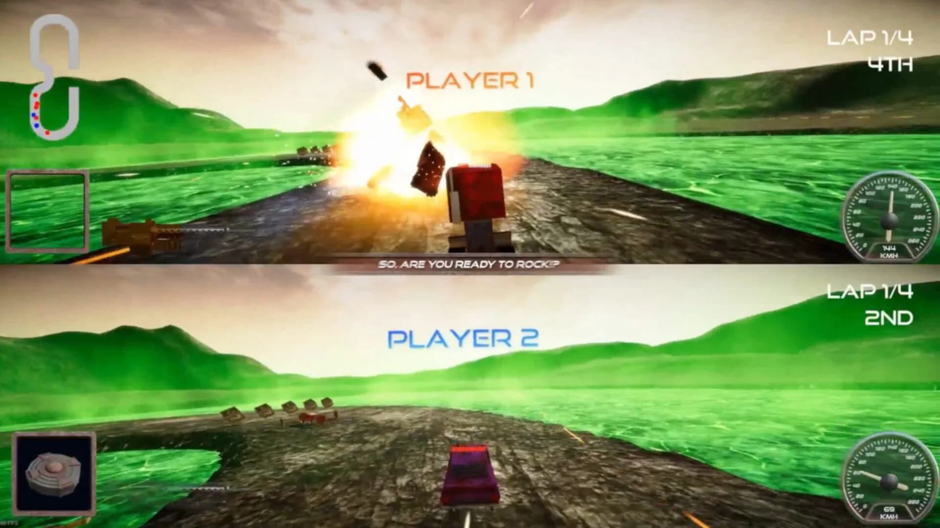 Rock n' Rush Battle Racing screenshot 5
