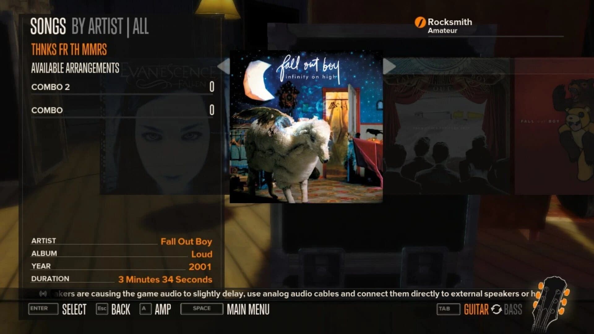Rocksmith: Fall Out Boy Song-Pack screenshot 3