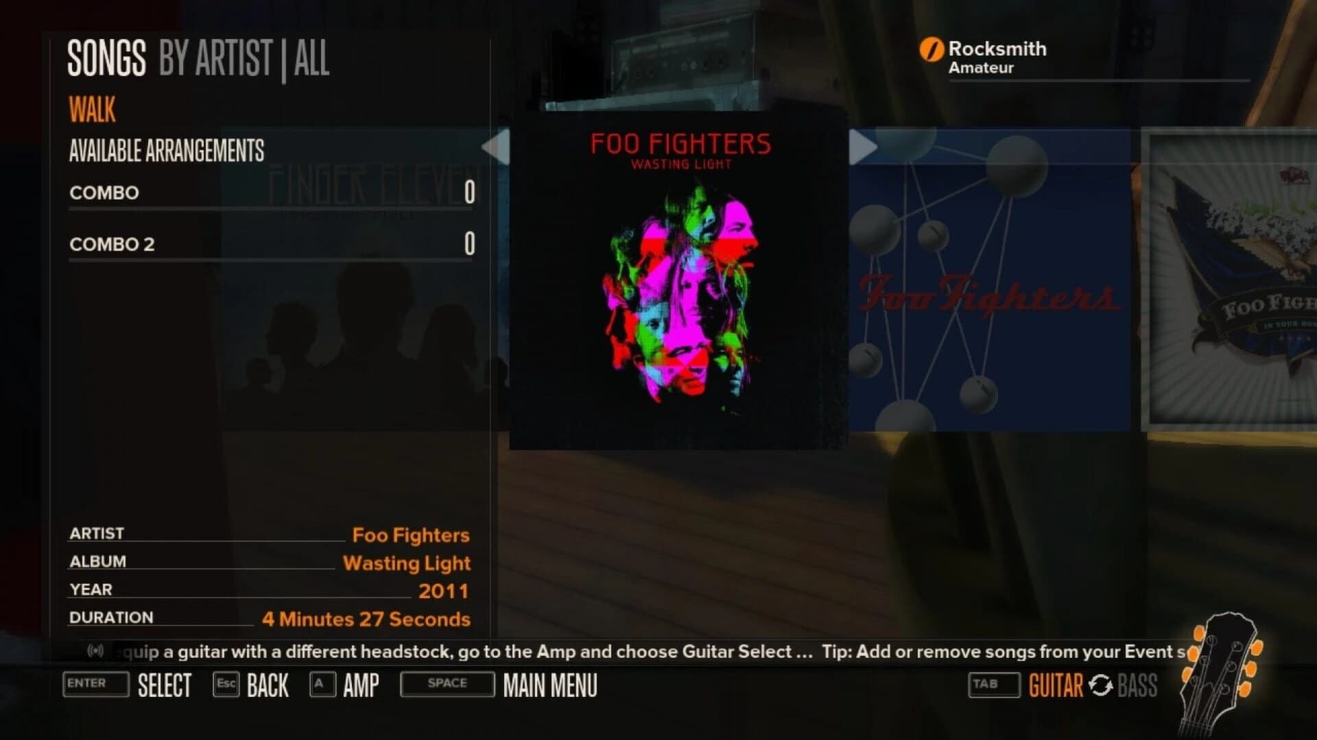 Rocksmith: Foo Fighters - Song Pack screenshot 1