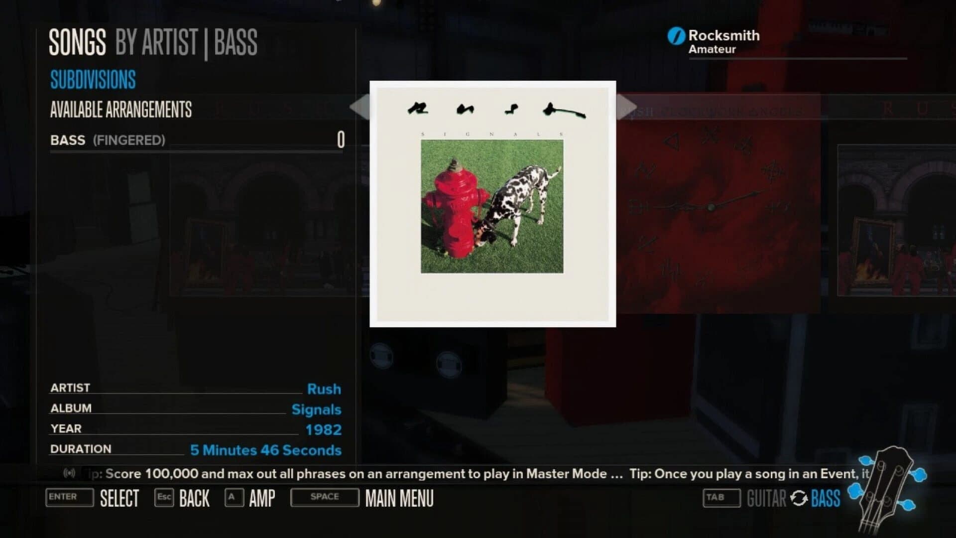 Rocksmith: Rush 5-Song Pack screenshot 3