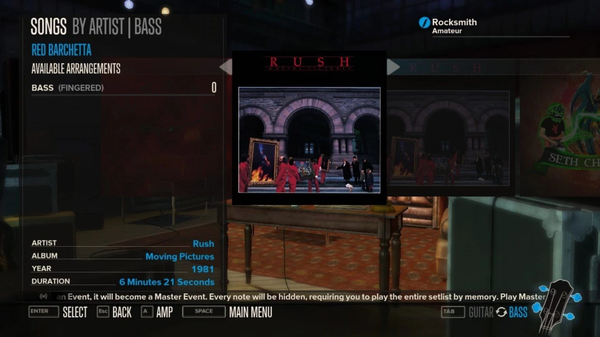 Rocksmith: Rush 5-Song Pack screenshot 2