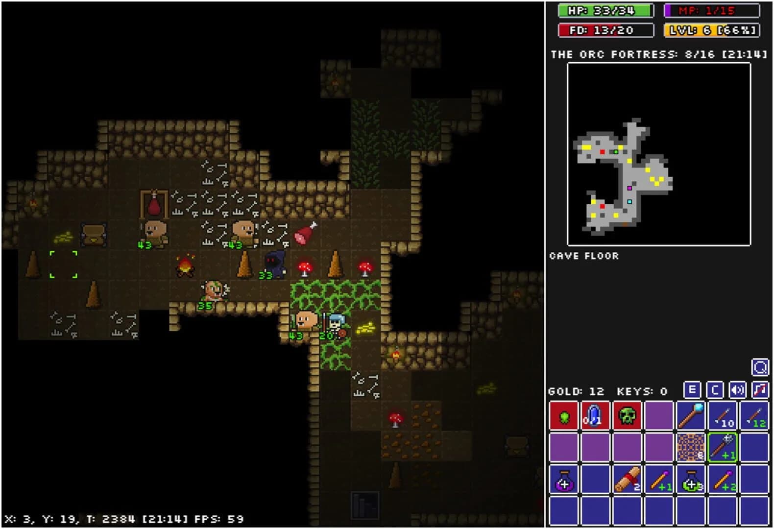 Rogue Fable III screenshot 1