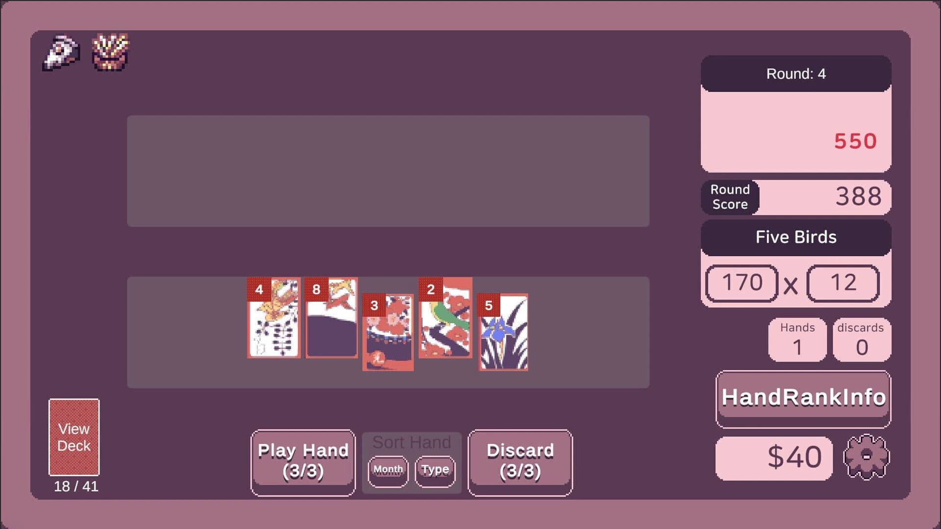 Rogue Hanafuda screenshot 3