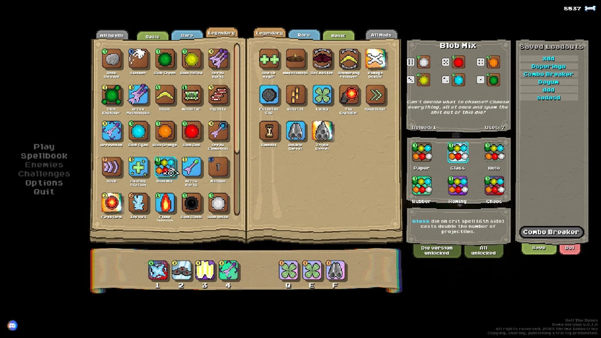 Roll The Bones screenshot 4