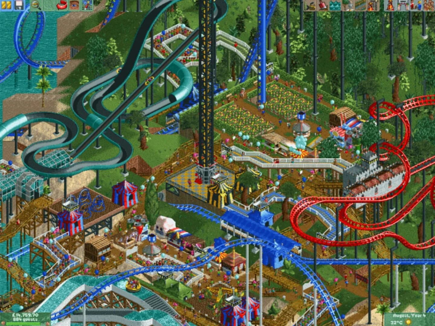 RollerCoaster Tycoon 2 screenshot 3