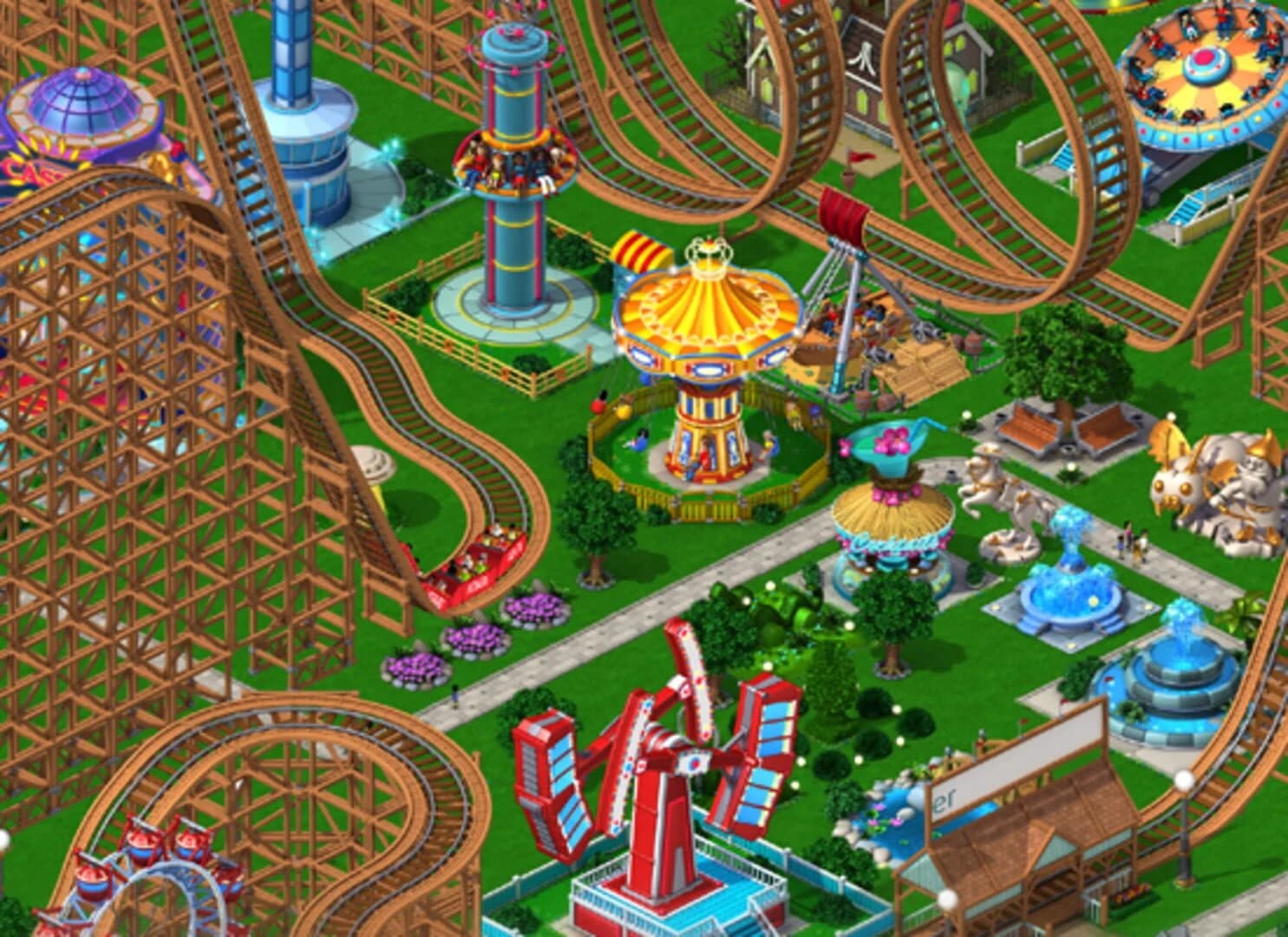 RollerCoaster Tycoon 4 Mobile screenshot 2