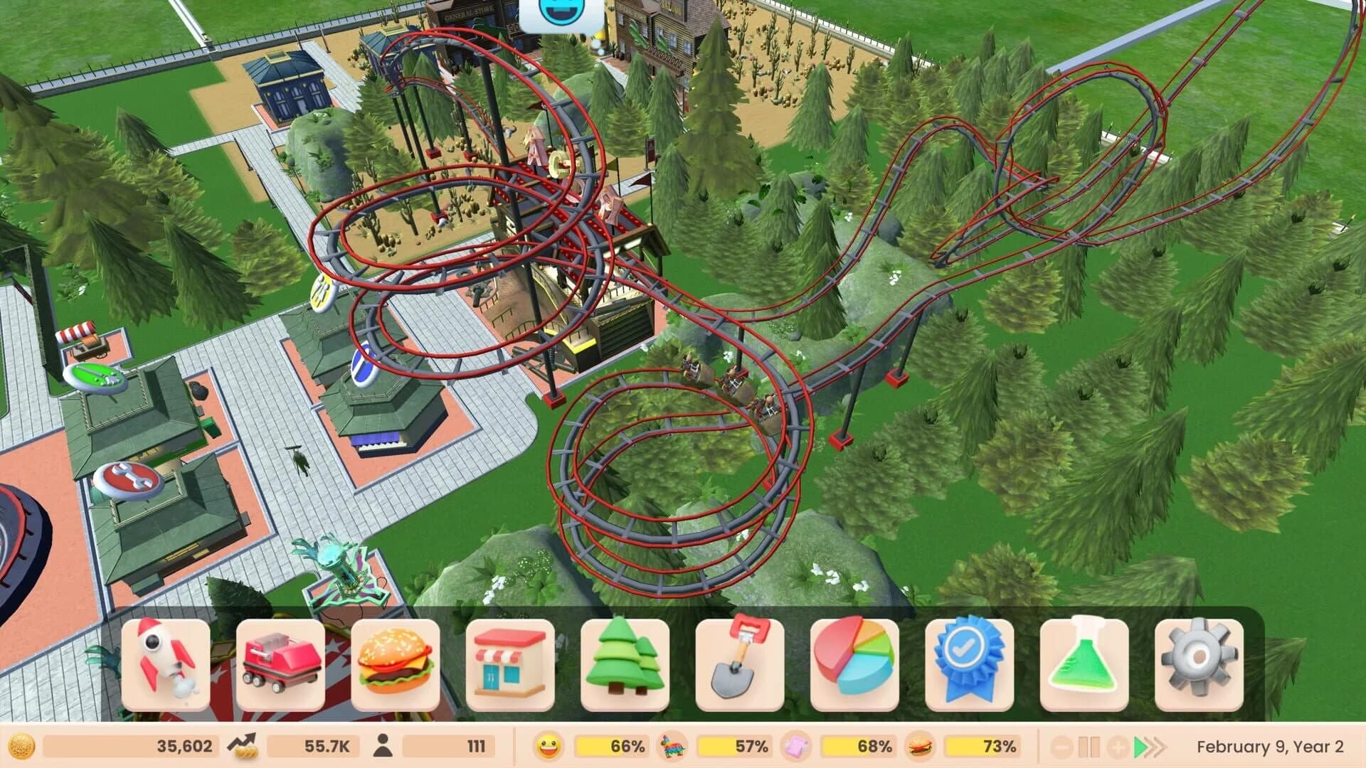 RollerCoaster Tycoon Adventures Deluxe screenshot 1