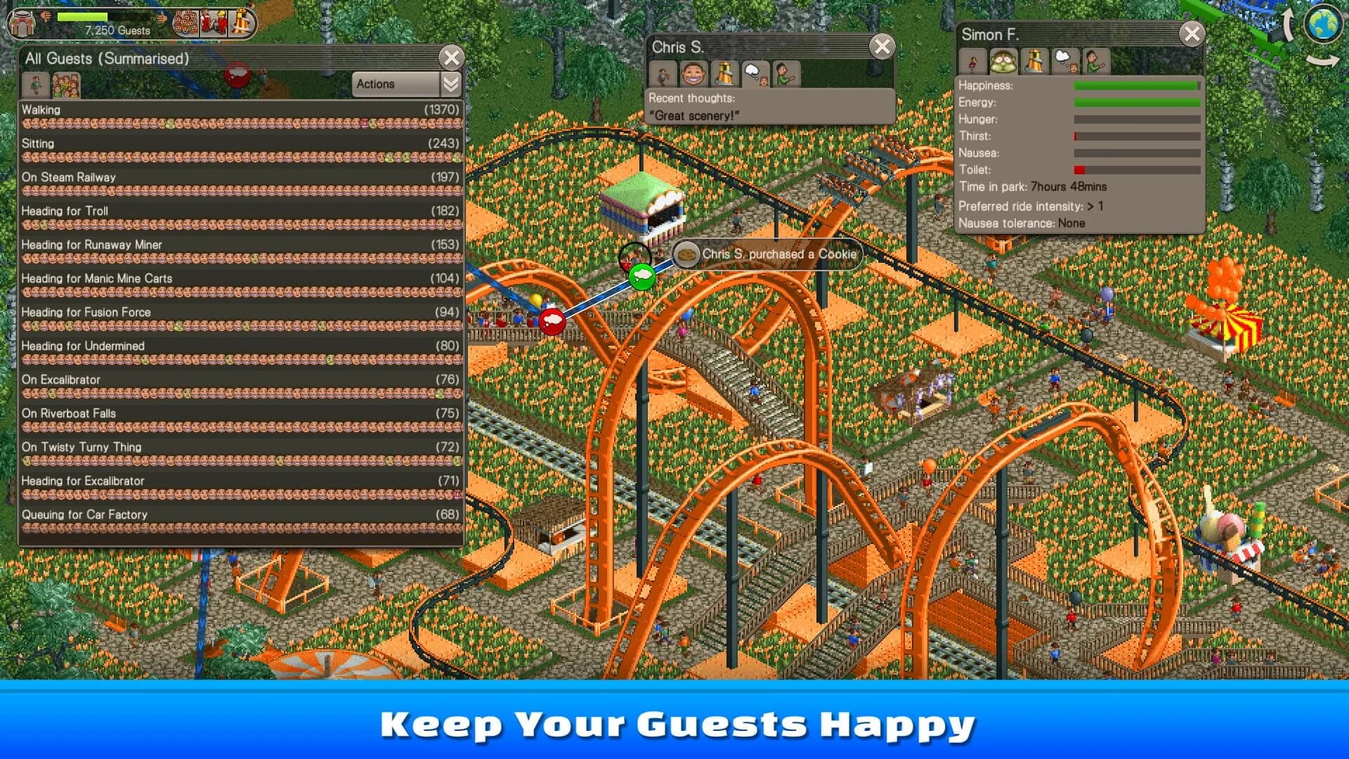 RollerCoaster Tycoon Classic screenshot 5