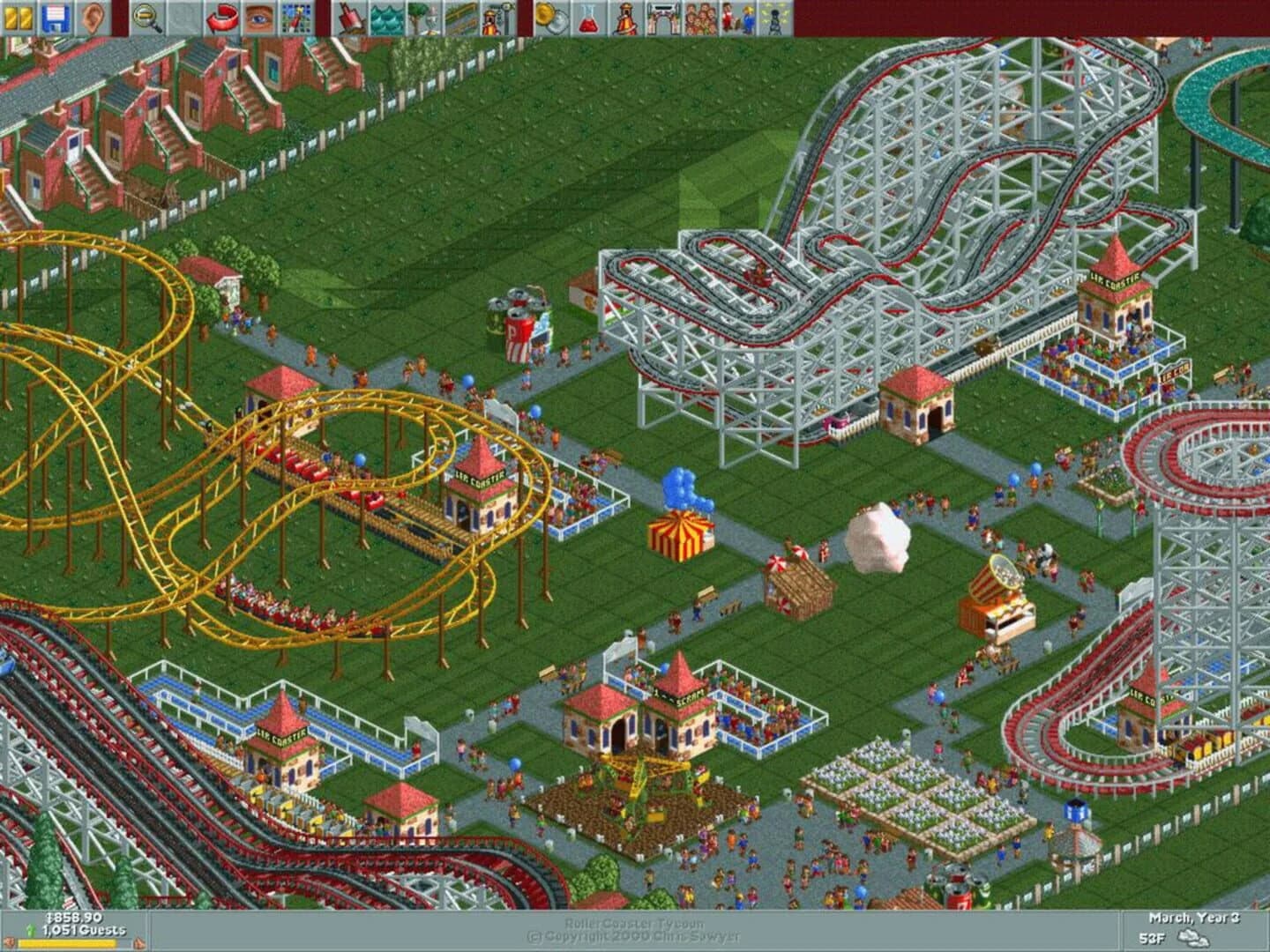 RollerCoaster Tycoon: Deluxe screenshot 4