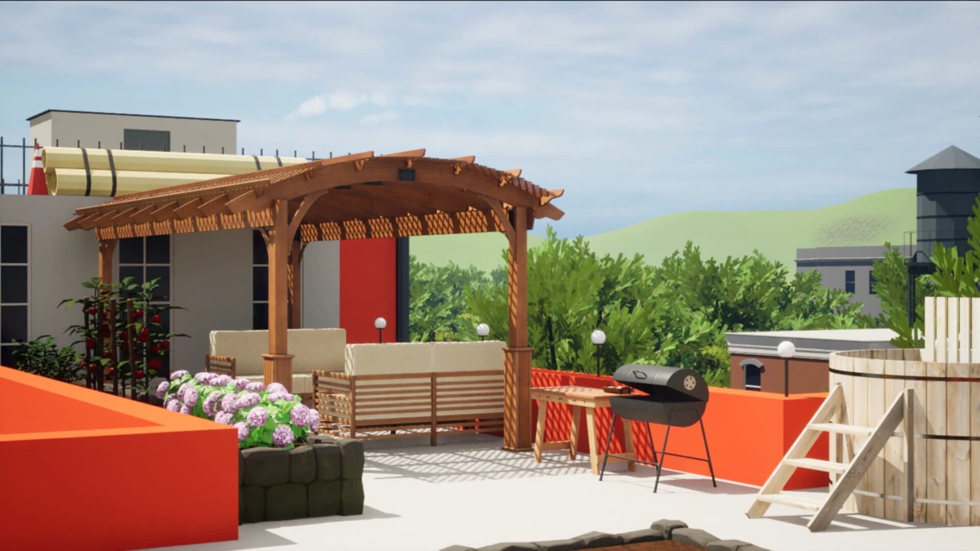 Rooftop Garden Simulator screenshot 2