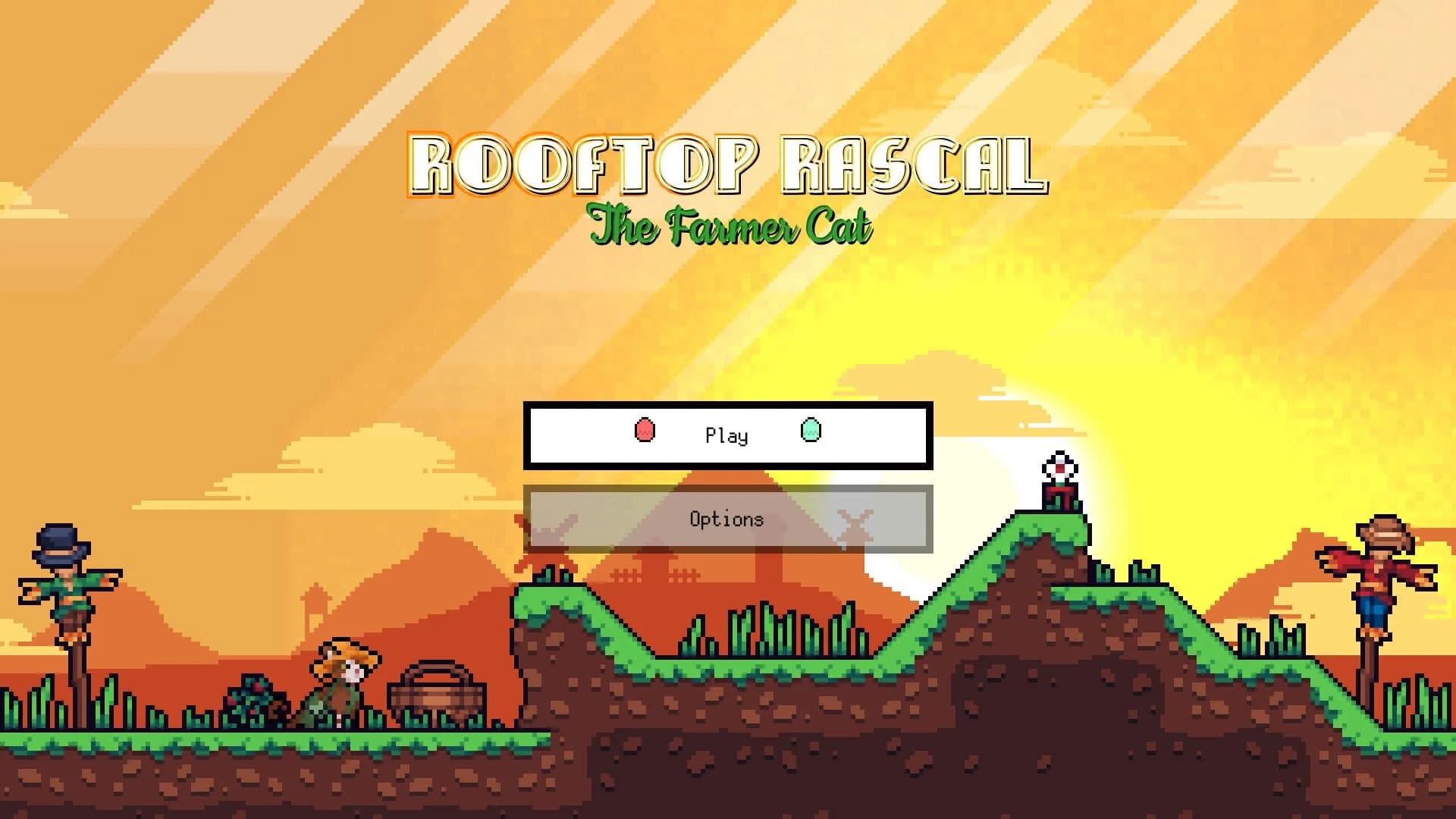 Rooftop Rascal: The Farmer Cat screenshot 1