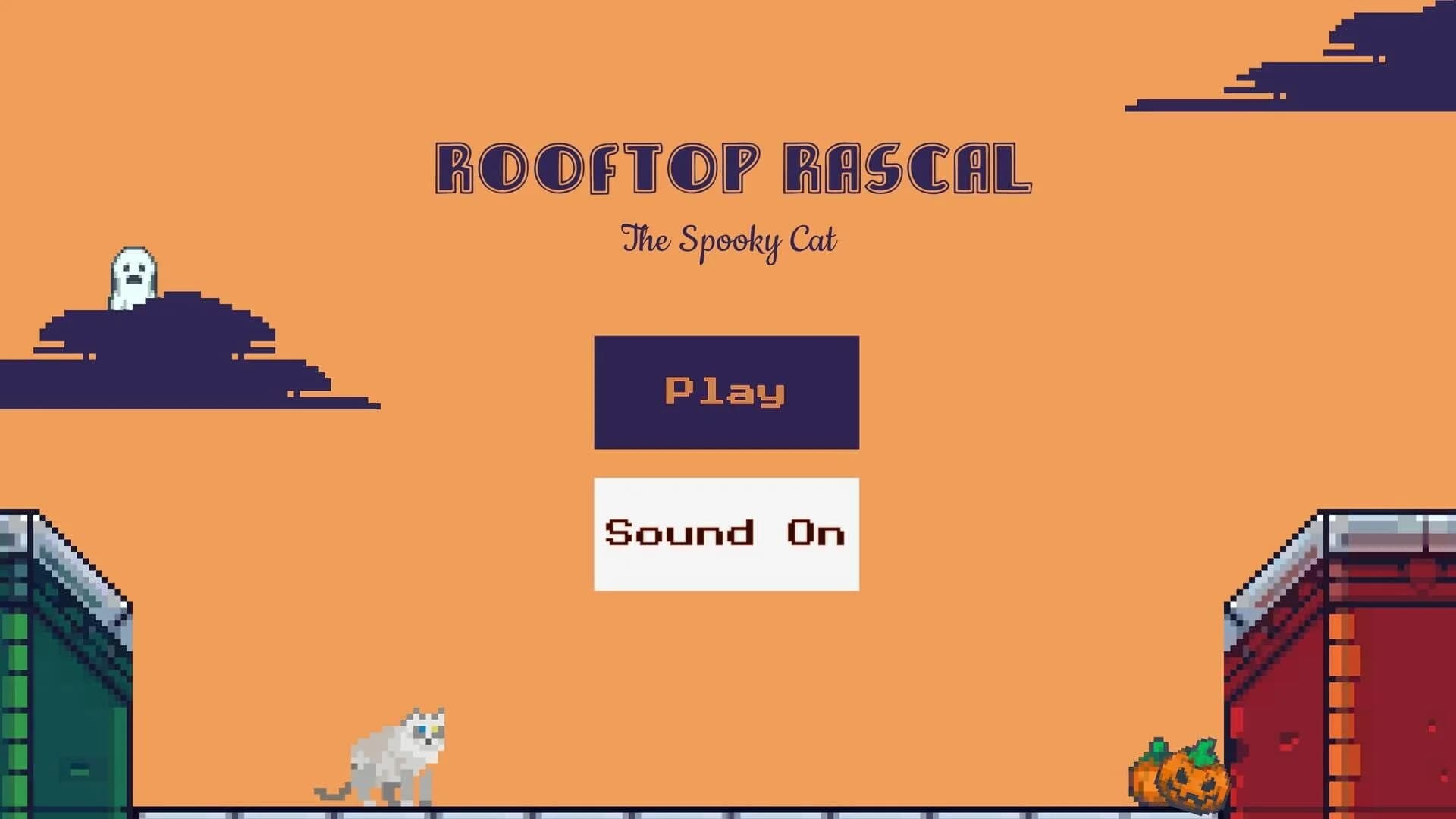 Rooftop Rascal: The Spooky Cat screenshot 1