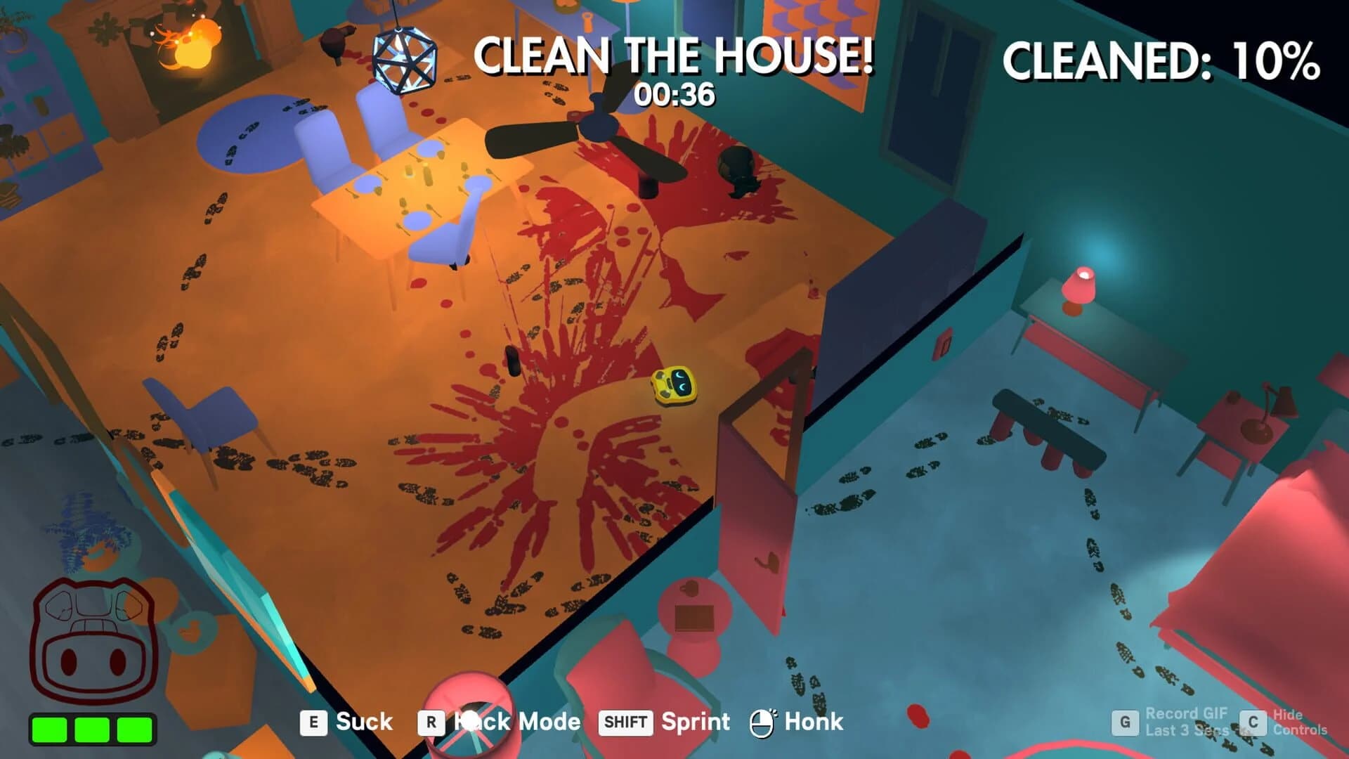 Roombo: First Blood screenshot 1