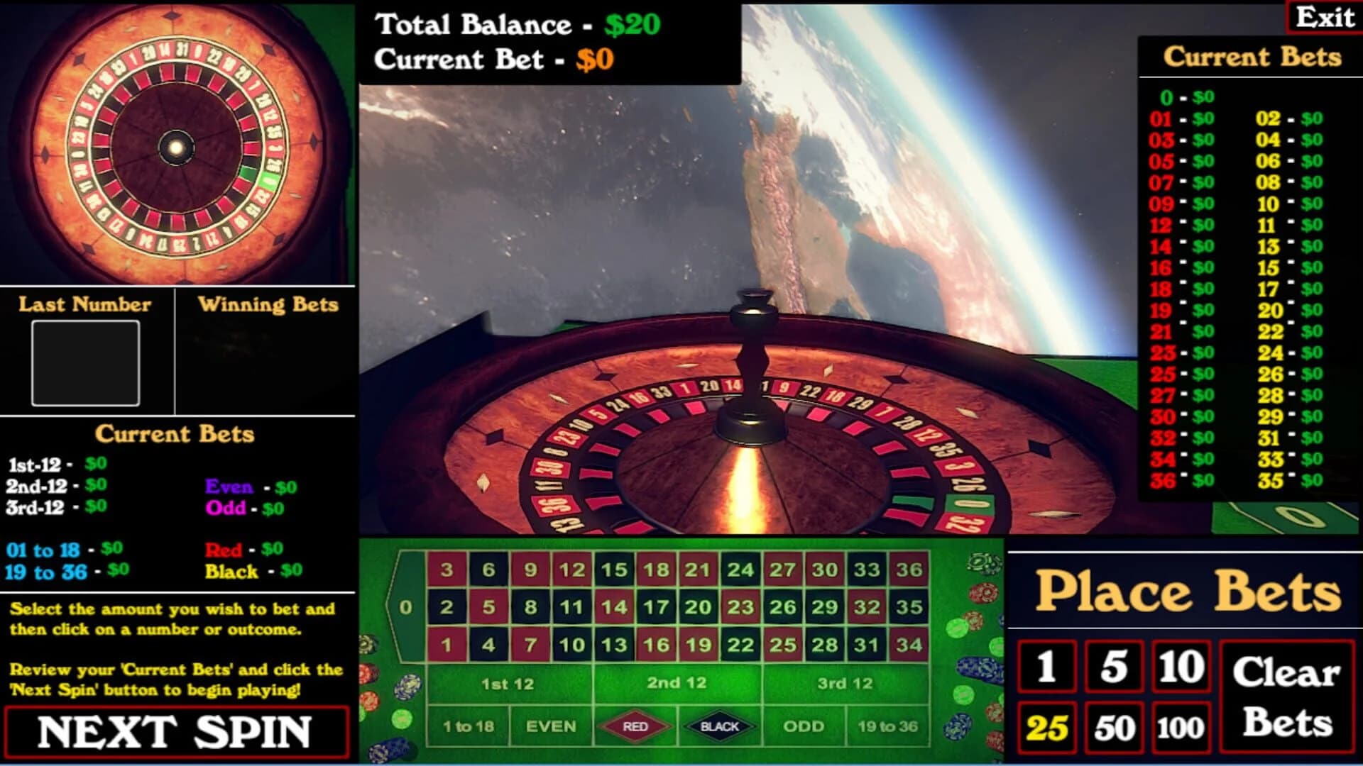 Roulette Simulator screenshot 5