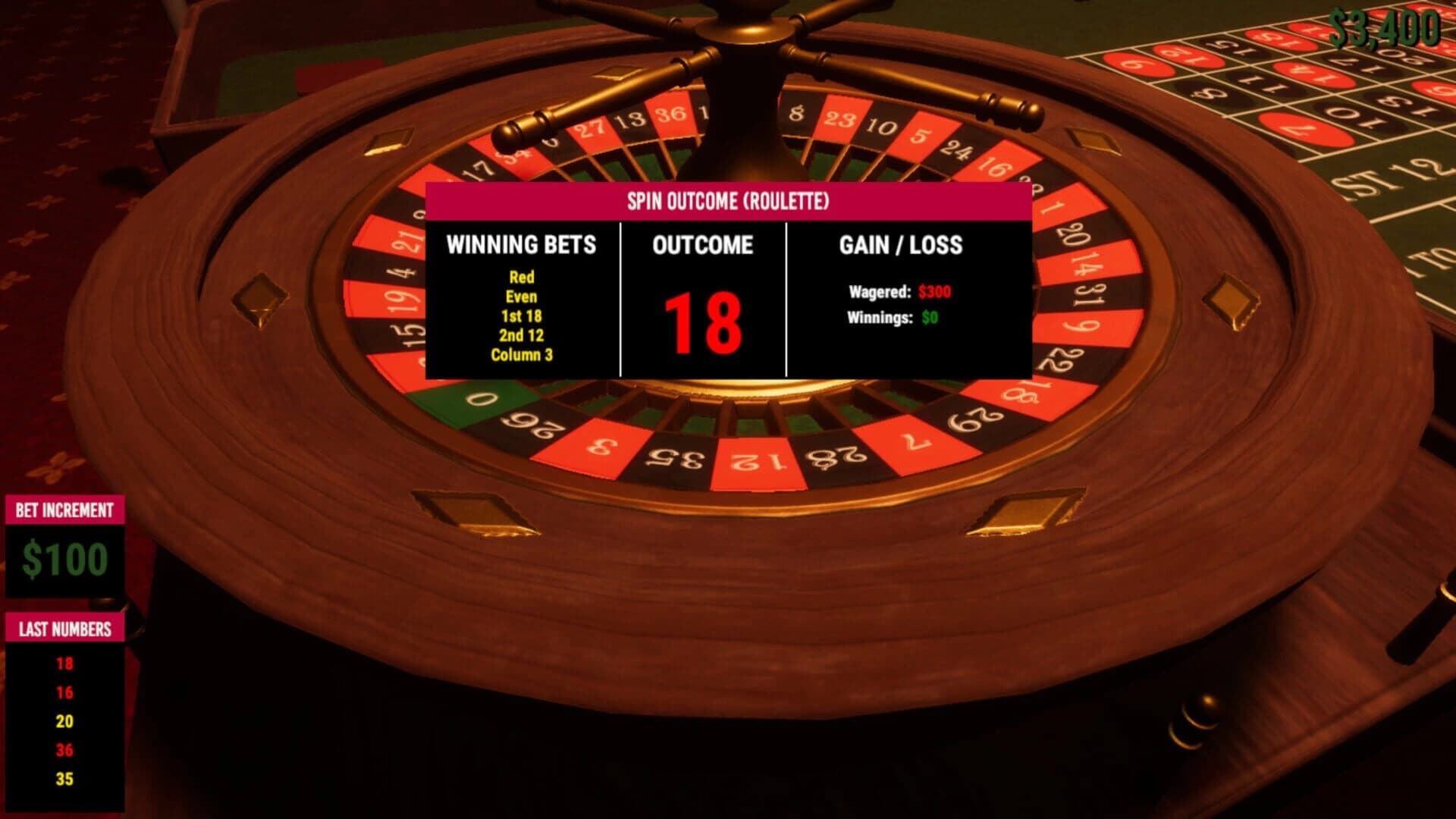 Roulette Simulator 2025 screenshot 3