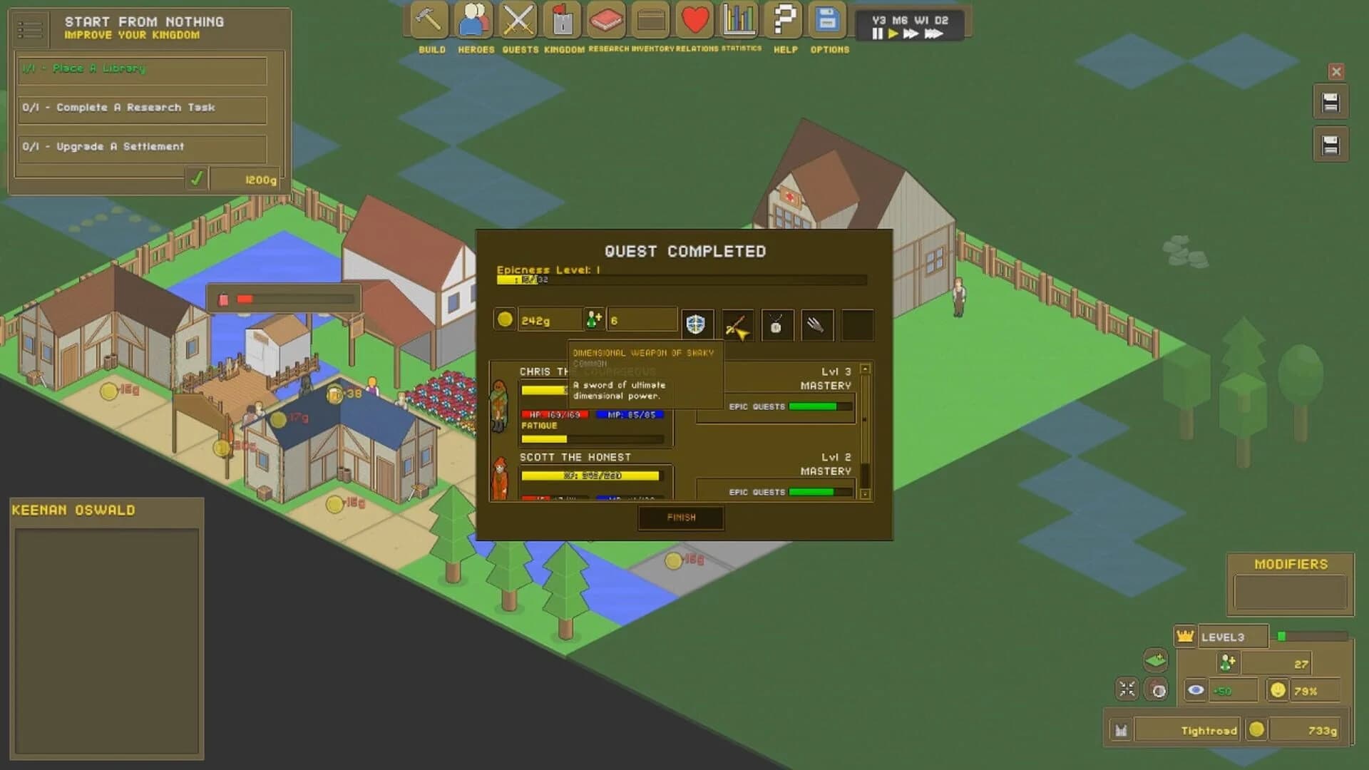 RPG Tycoon screenshot 3