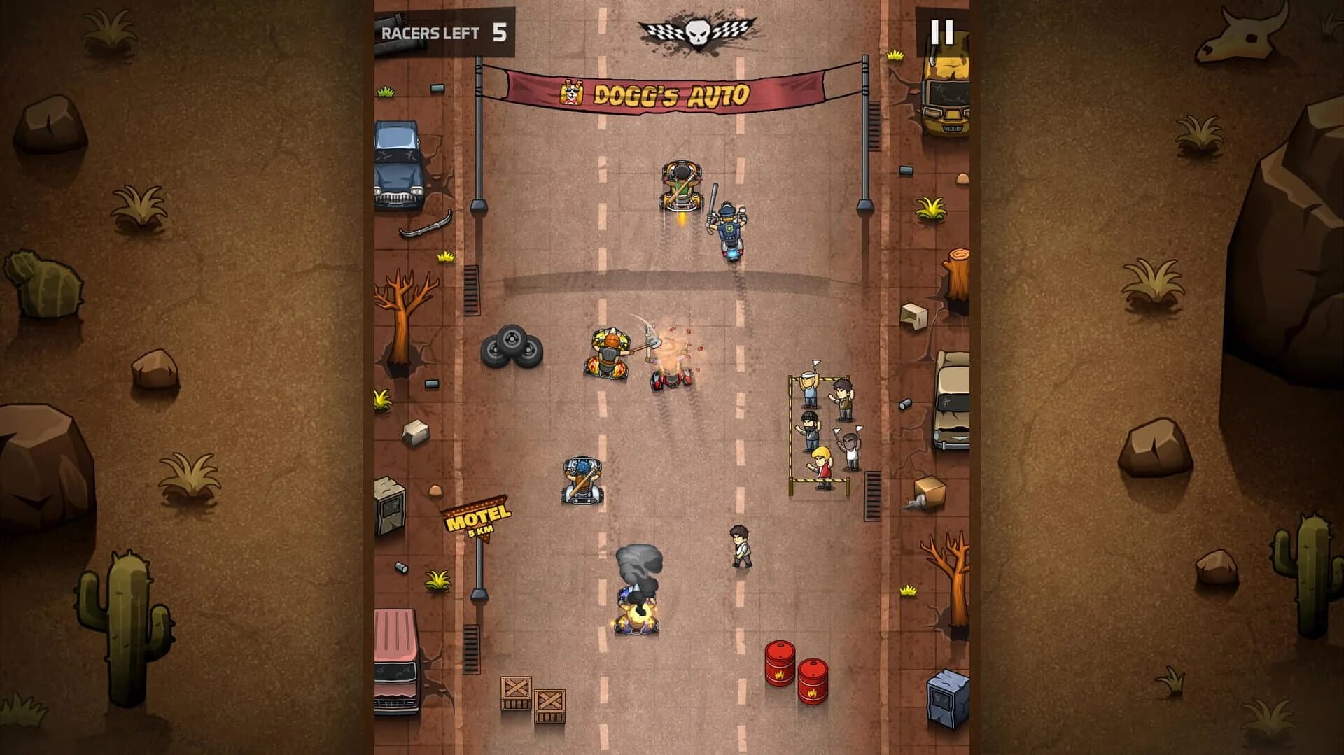 Rude Racers screenshot 1