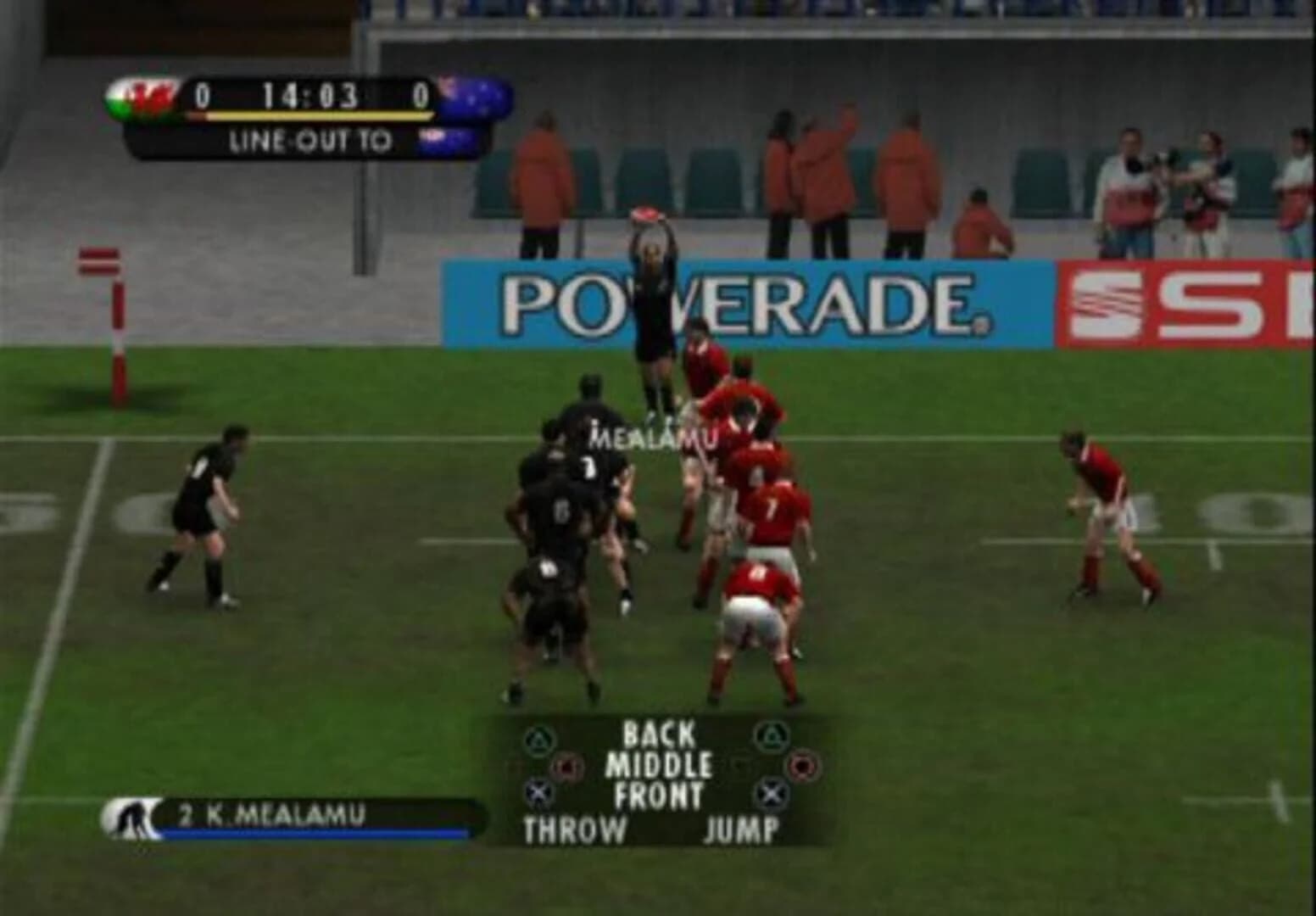 Rugby 08 screenshot 1