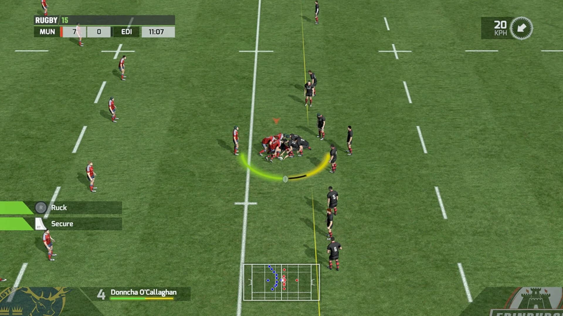 Rugby 15 screenshot 1