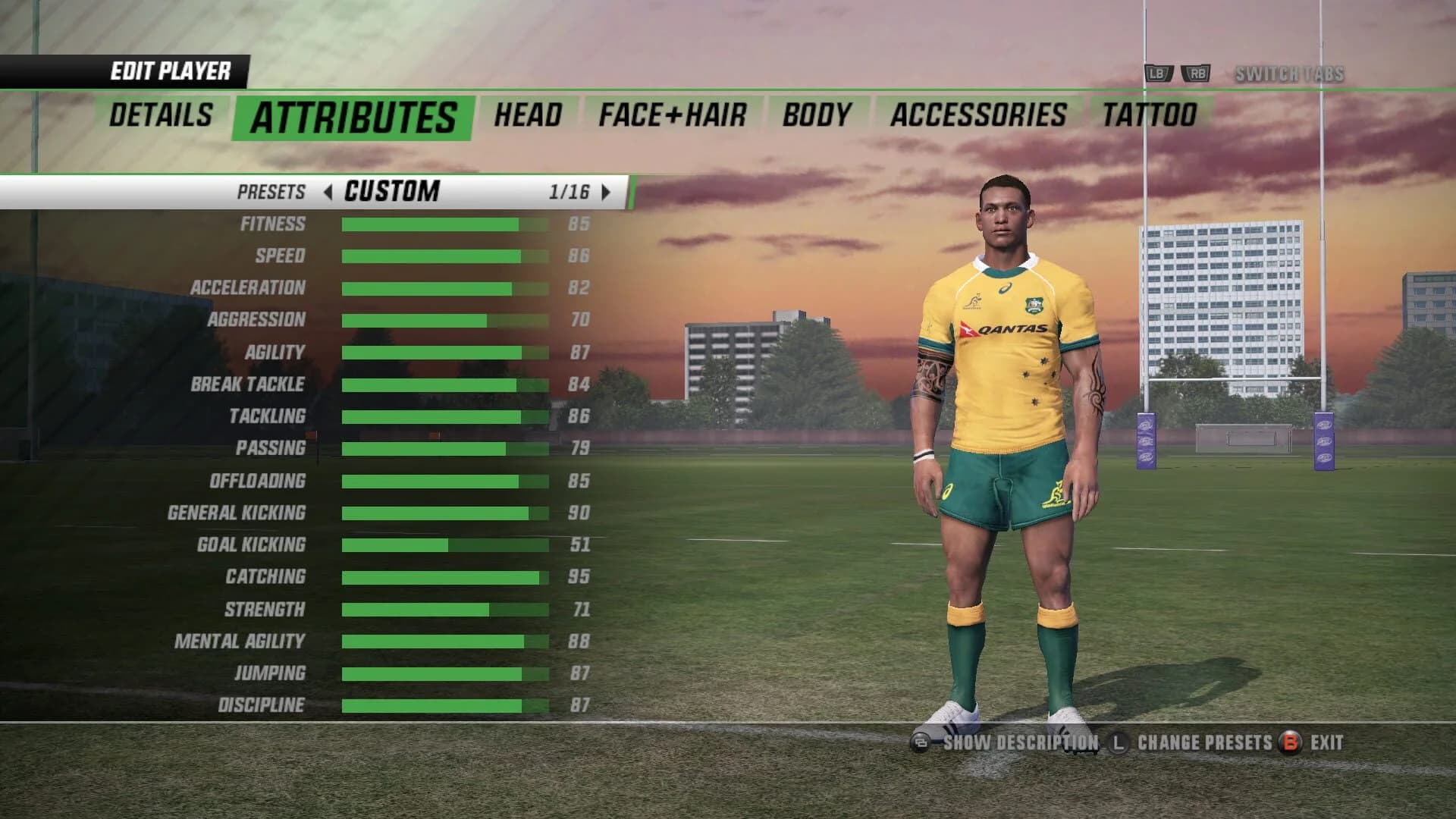 Rugby Challenge 3: Jonah Lomu Edition screenshot 5