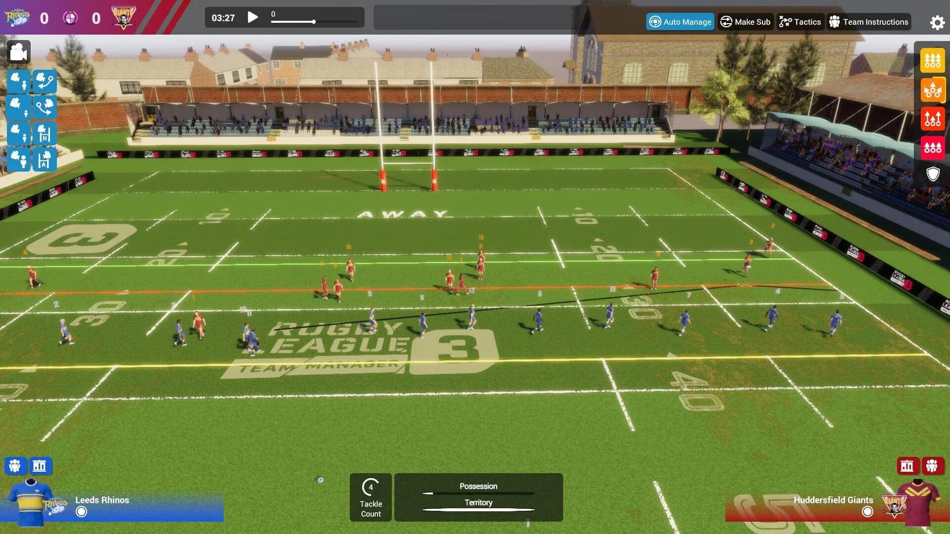 Rugby League Team Manager 3 screenshot 5