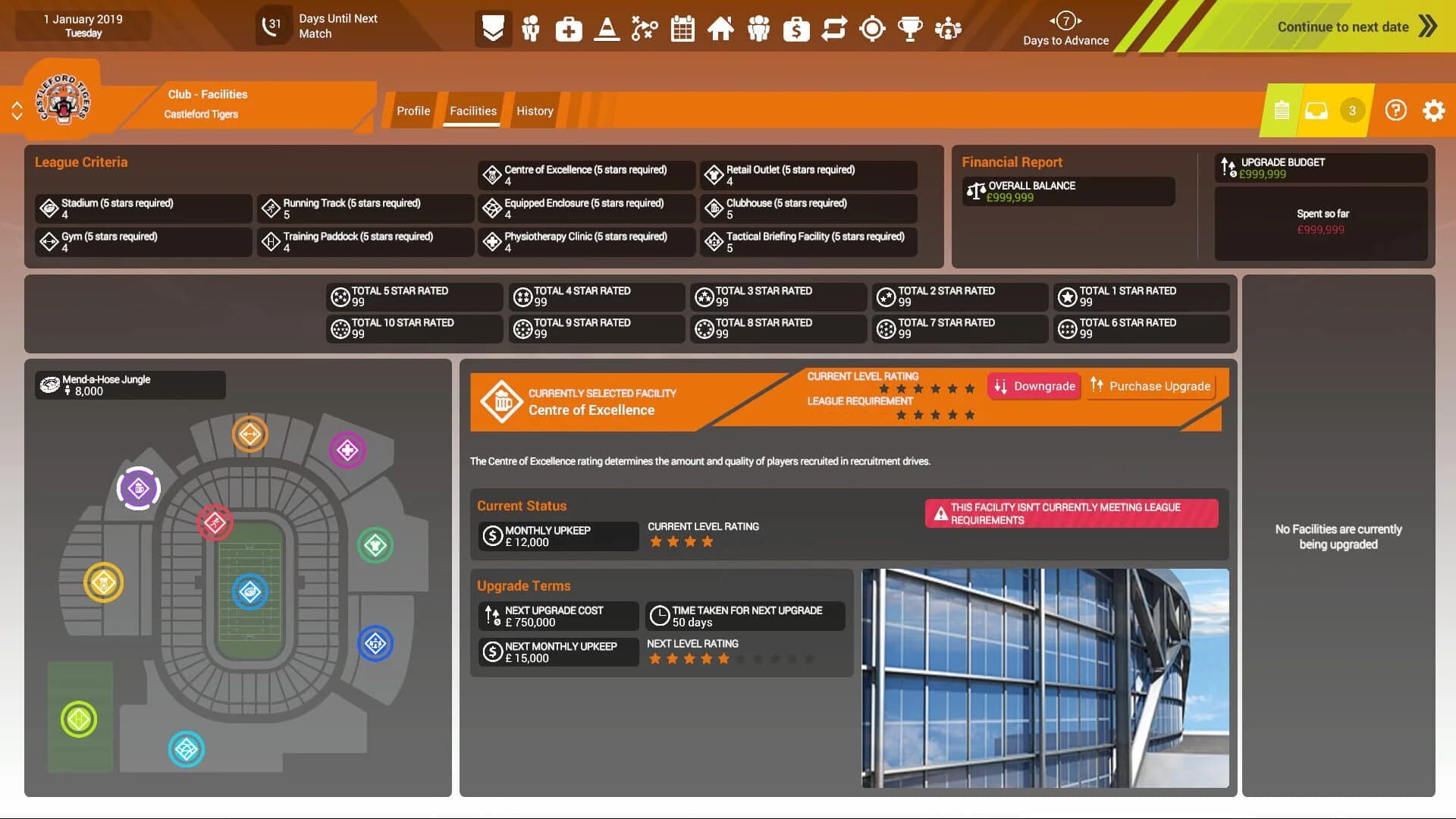 Rugby League Team Manager 3 screenshot 2
