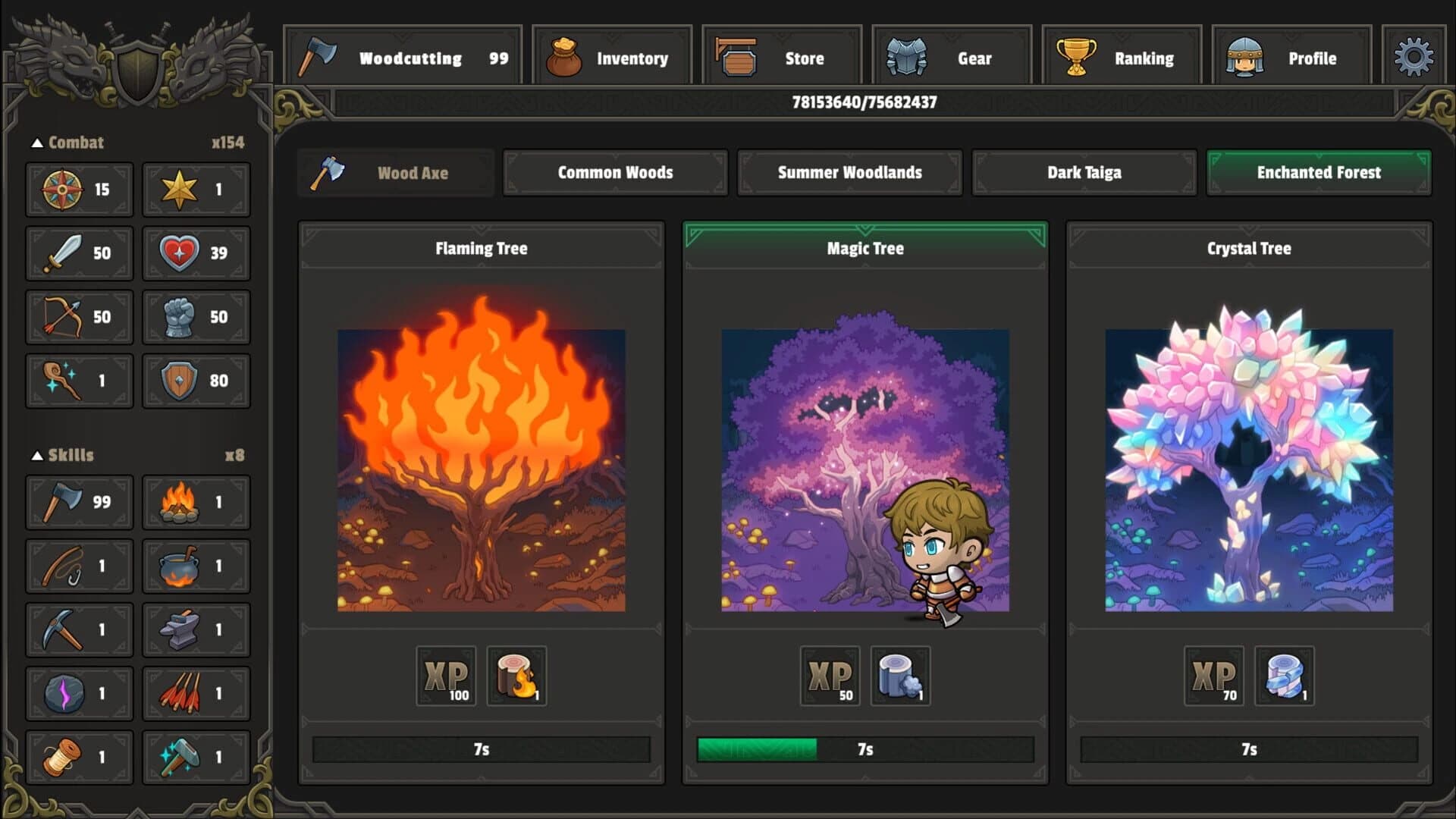 Rune Legacy Idle screenshot 2