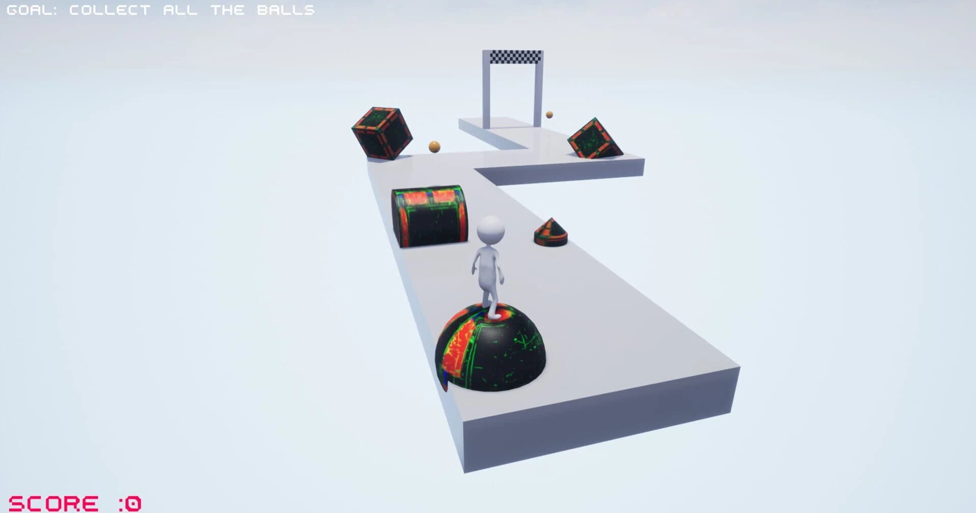 Running Man 3D screenshot 2