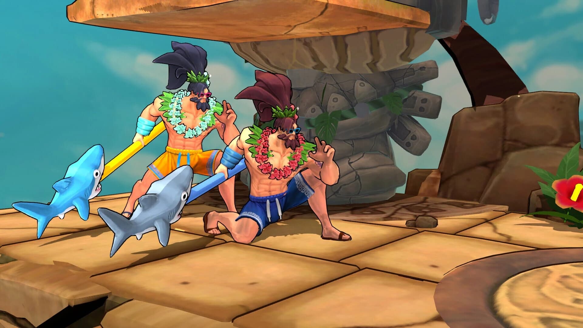 Rushdown Revolt: Pool Party Weishan screenshot 4