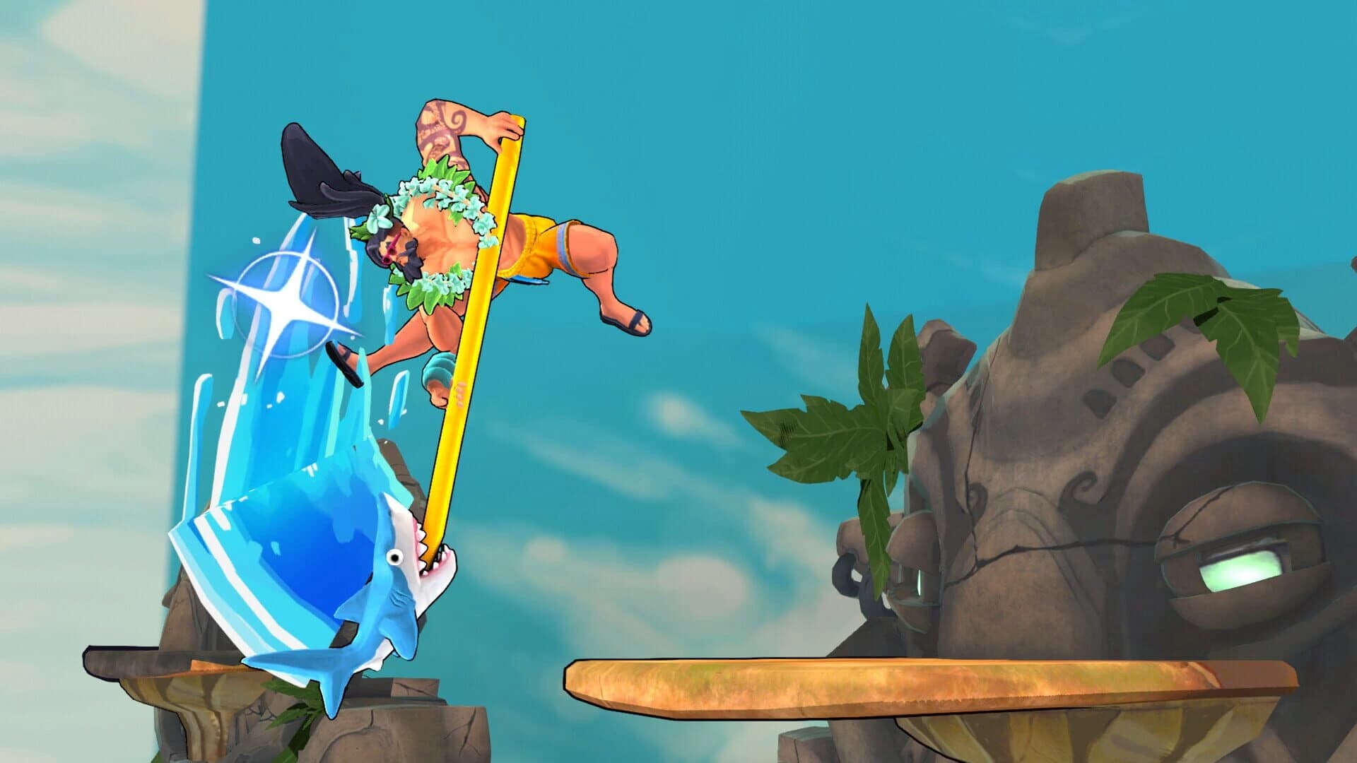 Rushdown Revolt: Pool Party Weishan screenshot 2