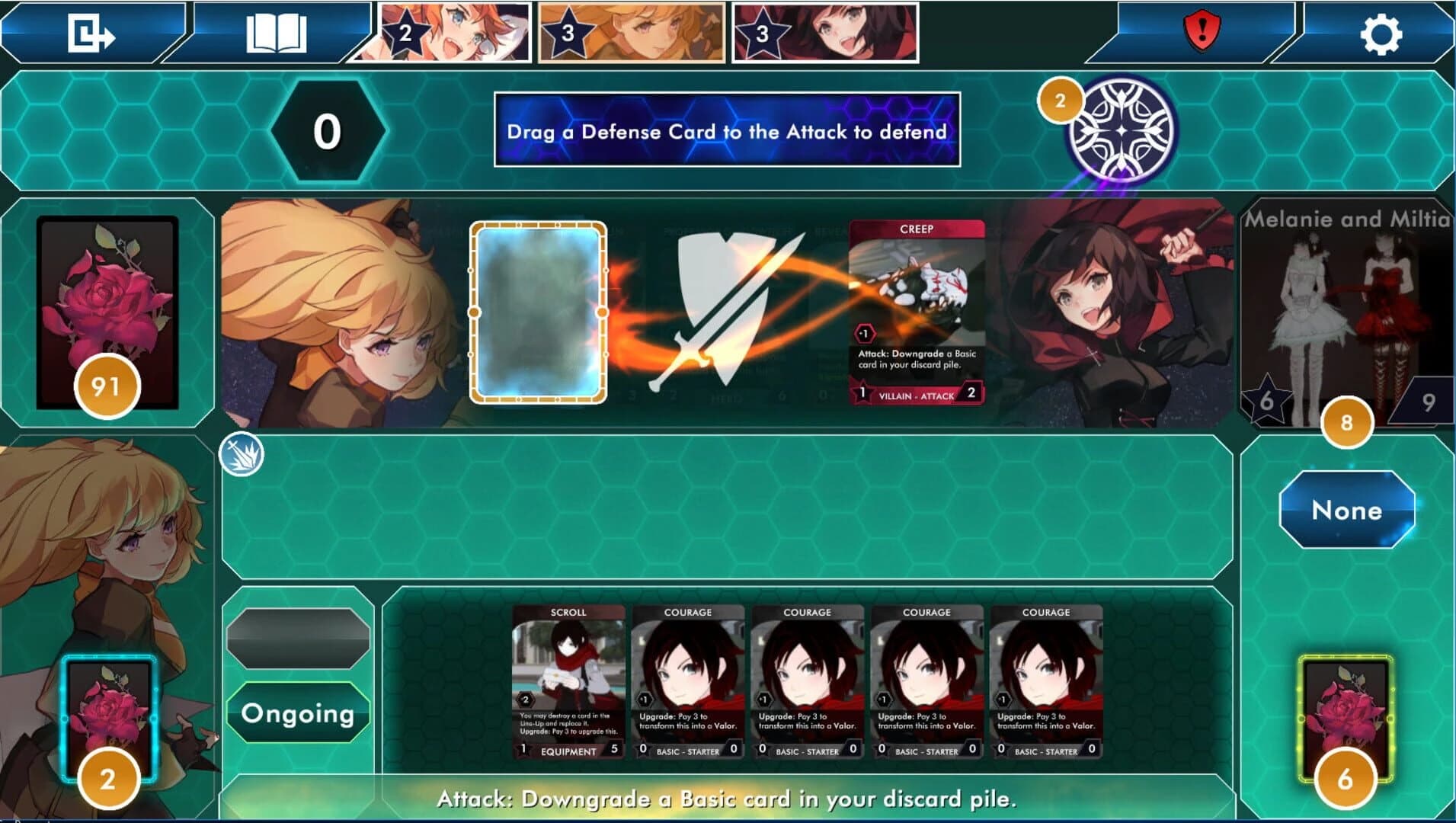 RWBY Deckbuilding Game screenshot 4