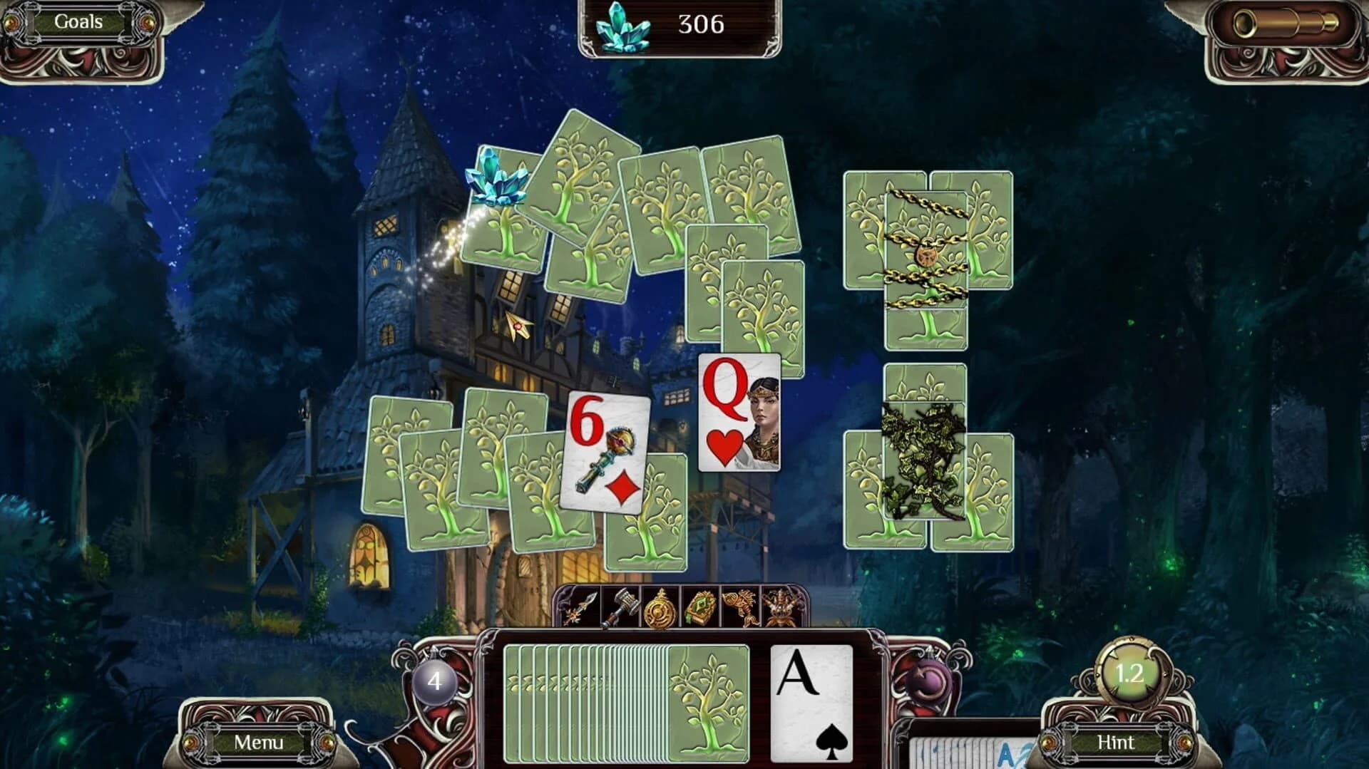 Sacred Grove Solitaire screenshot 2