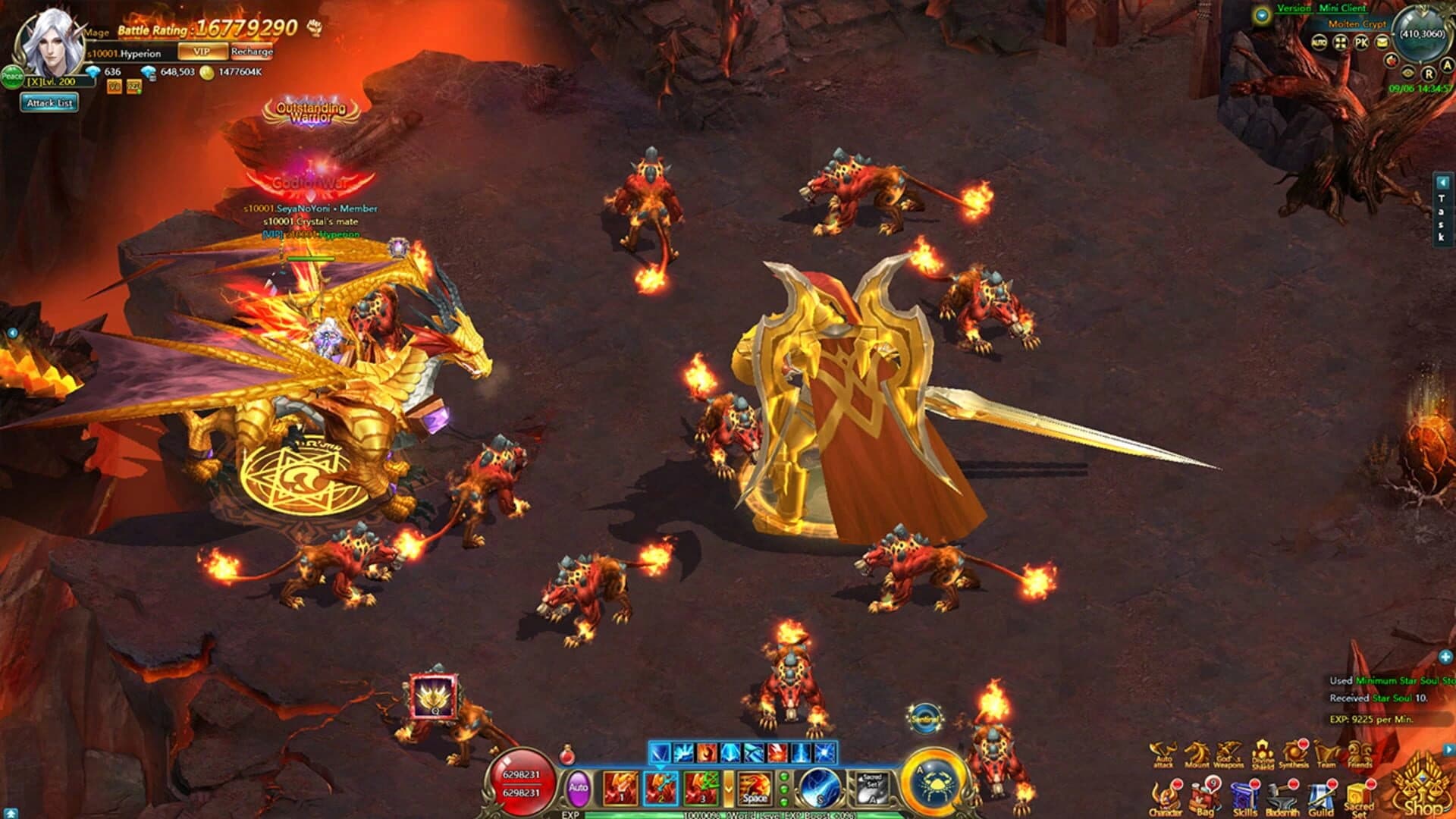 Sacred Saga Online screenshot 1