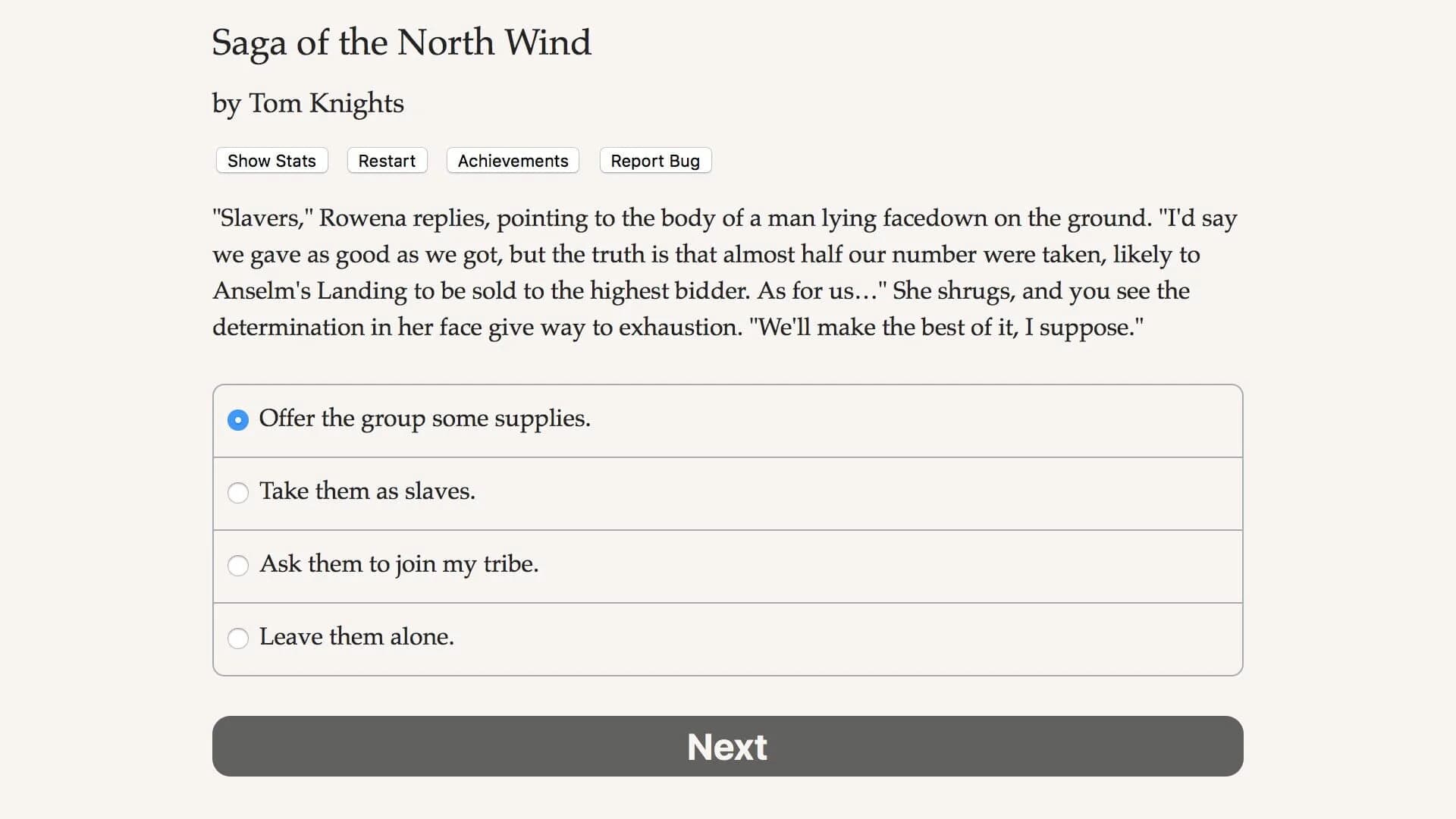 Saga of the North Wind screenshot 3