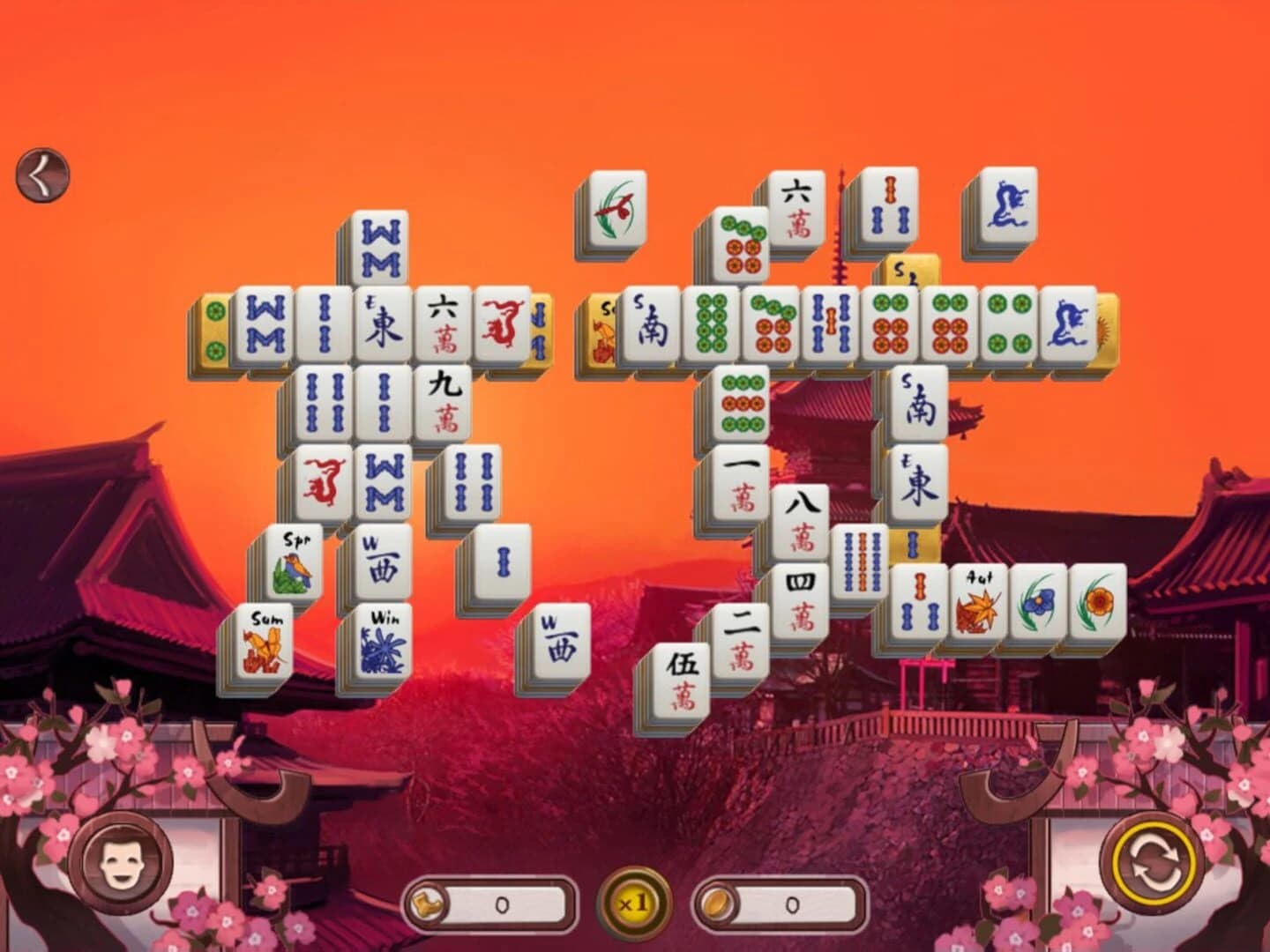 Sakura Day 2 Mahjong screenshot 5