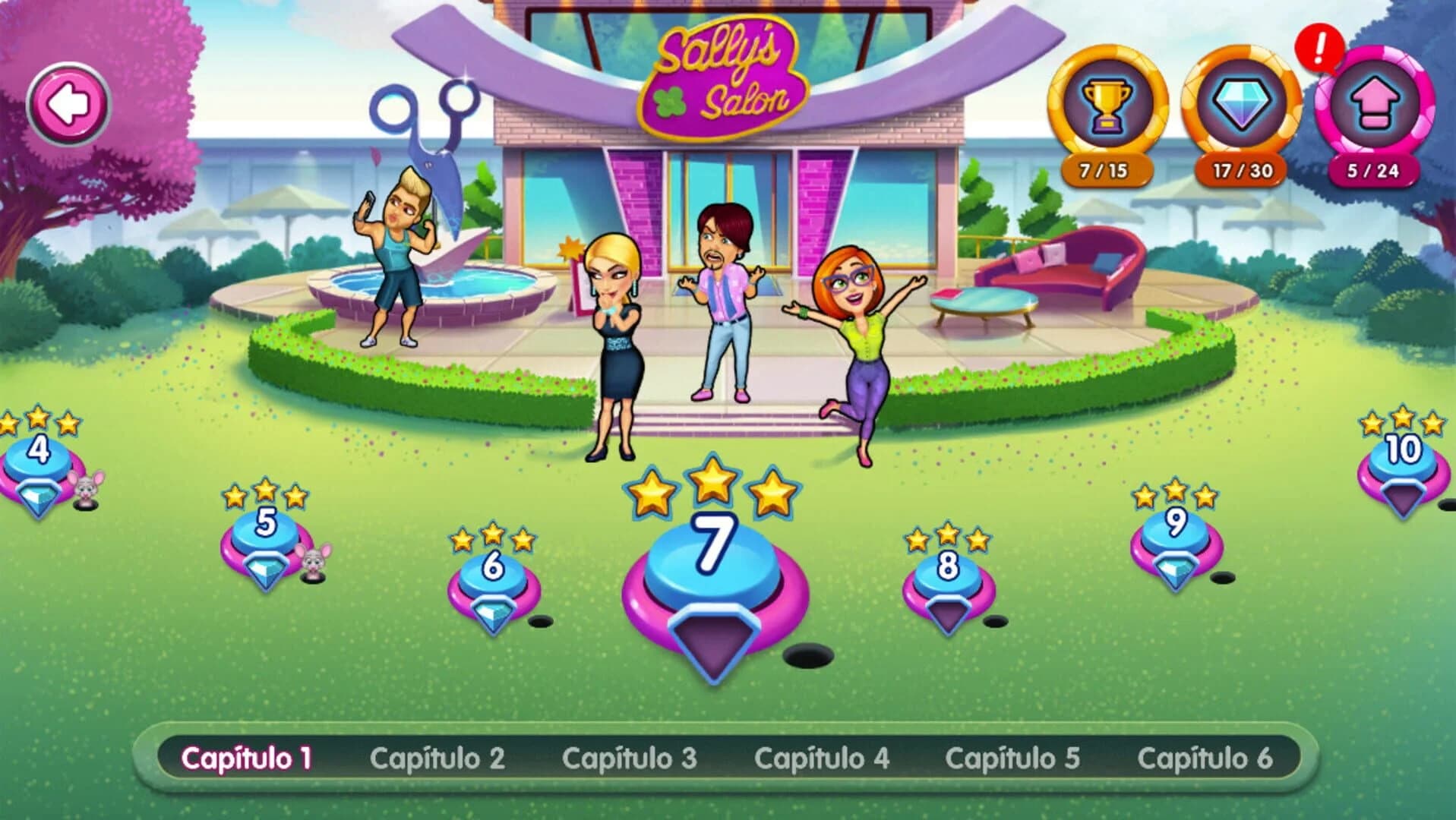 Sally's Salon: Kiss & Make-Up screenshot 4