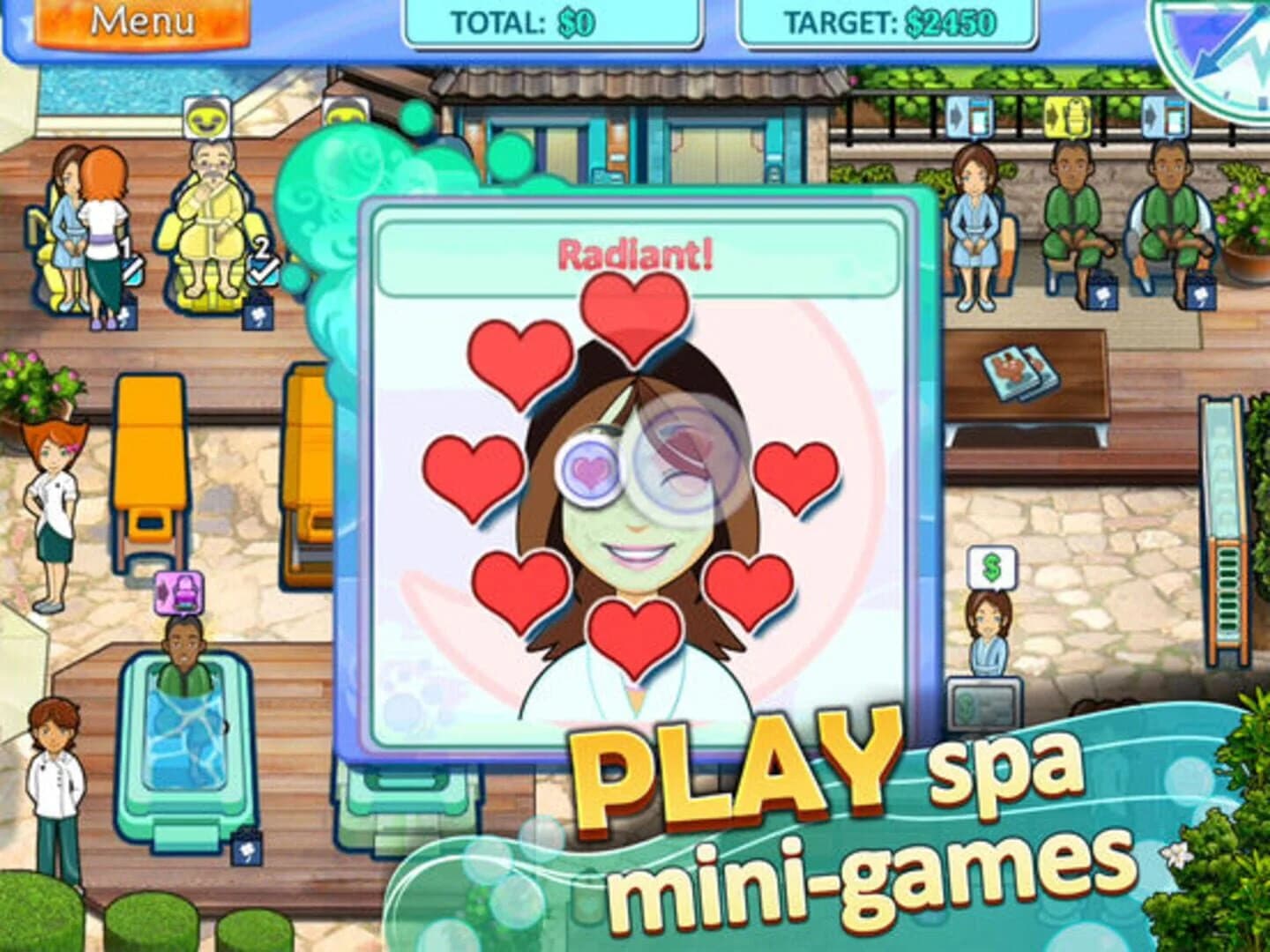 Sally's Spa HD screenshot 1