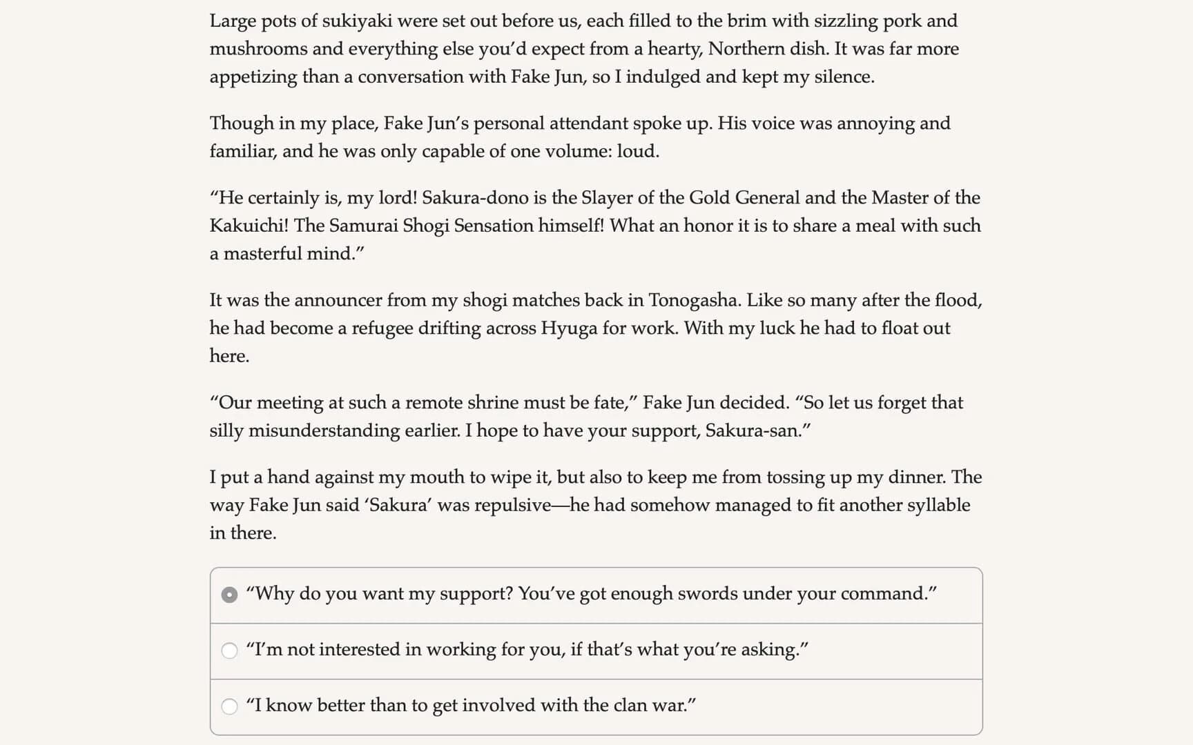 Samurai of Hyuga Book 4 screenshot 5