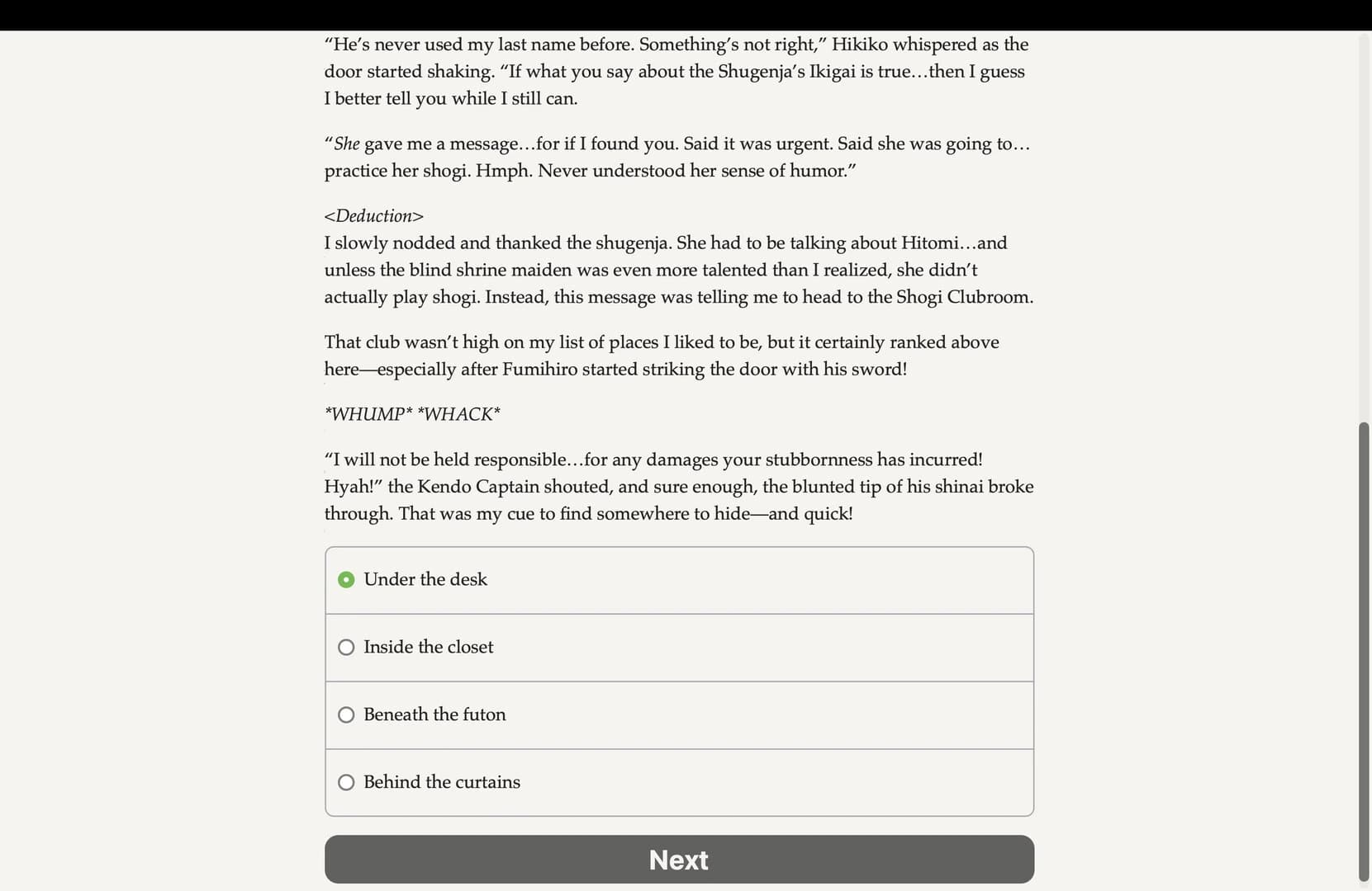 Samurai of Hyuga Book 6 screenshot 2