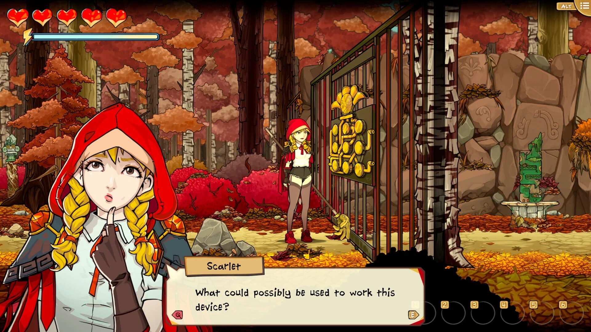 Scarlet Hood and the Wicked Wood screenshot 1