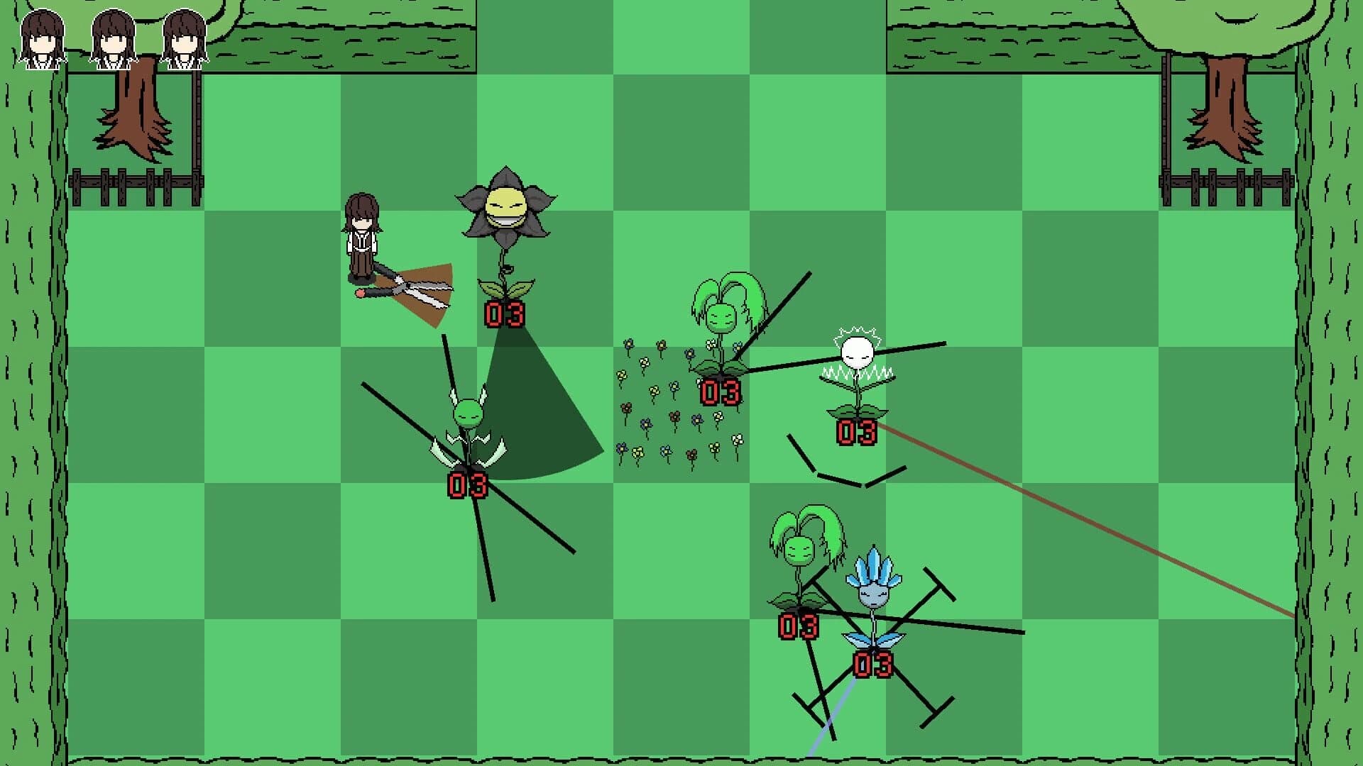 Scissor Girl's Weed Crisis screenshot 1