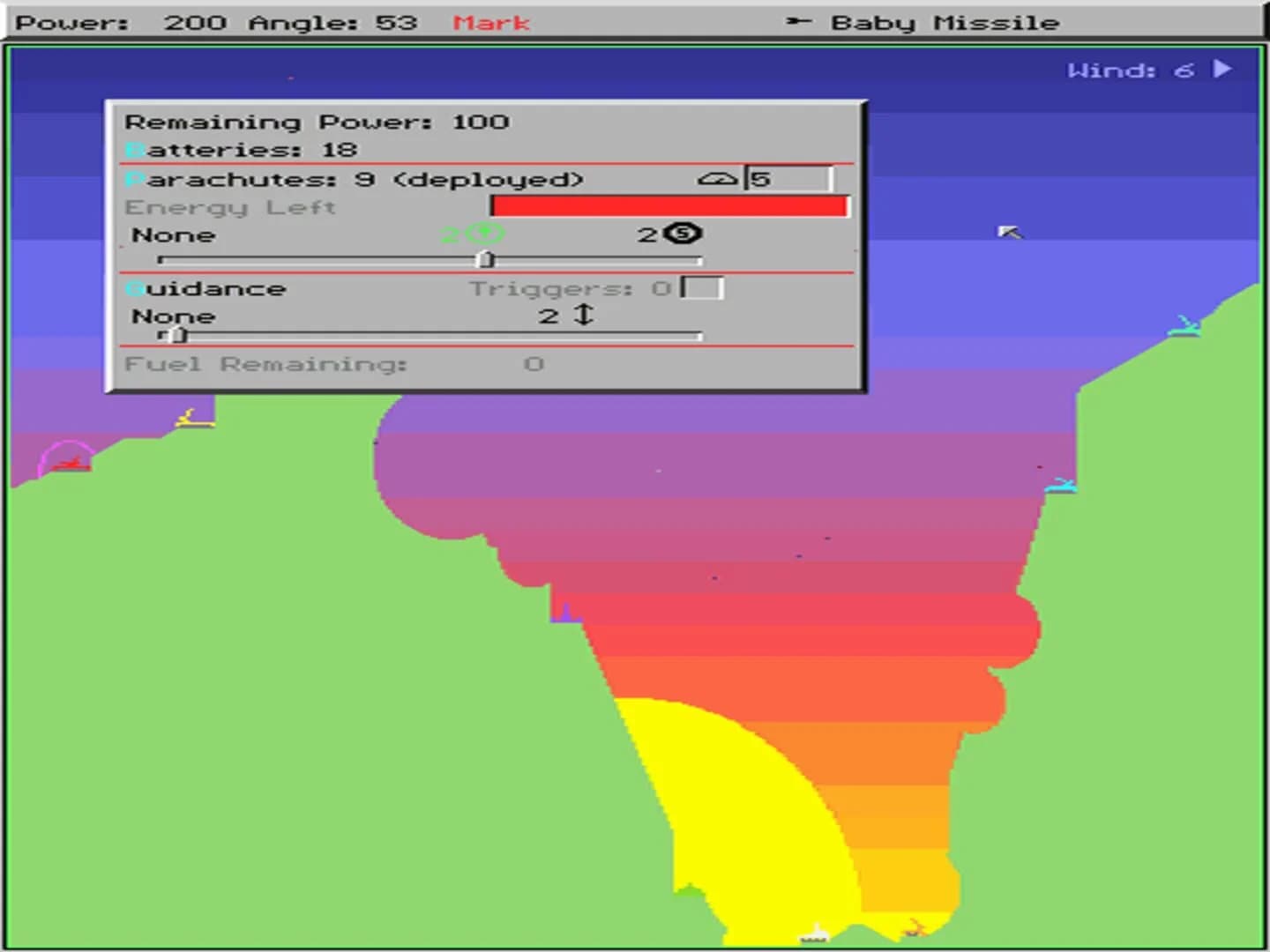 Scorched Earth screenshot 3