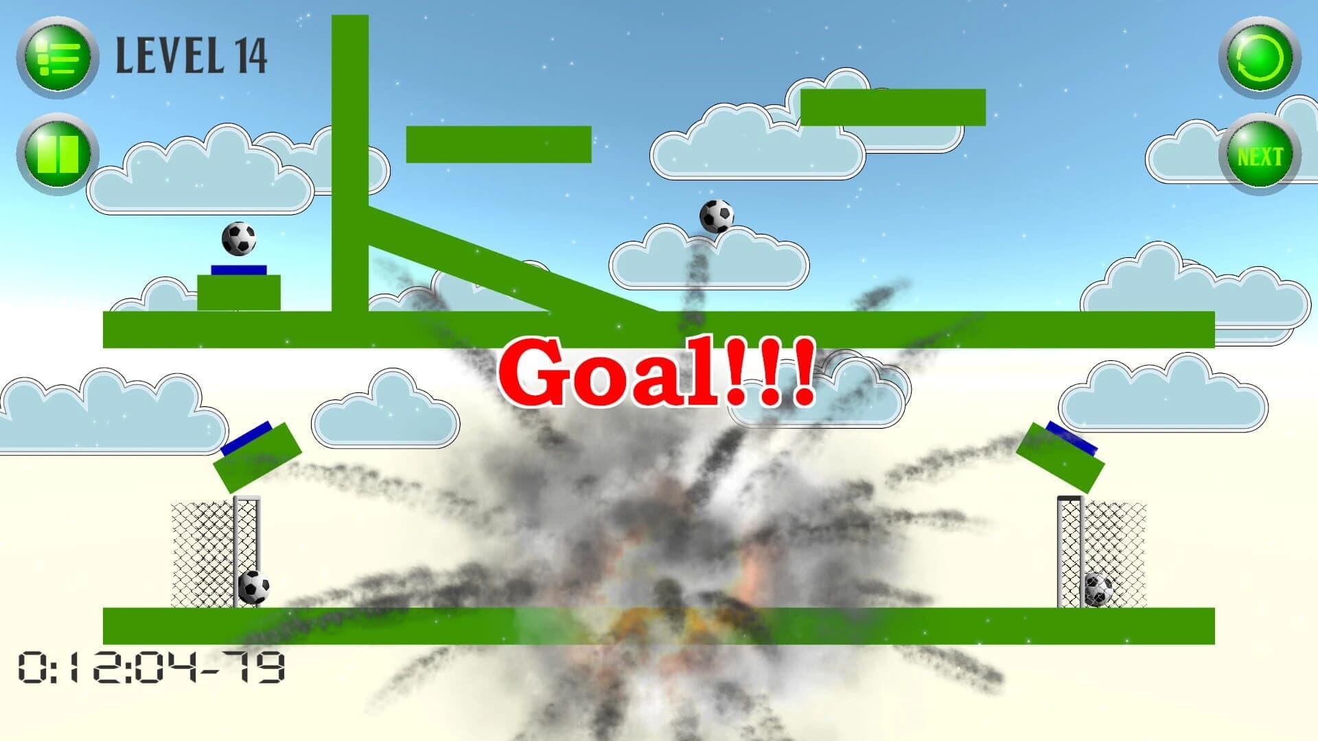 Score a goal 2 (Physical football) screenshot 3