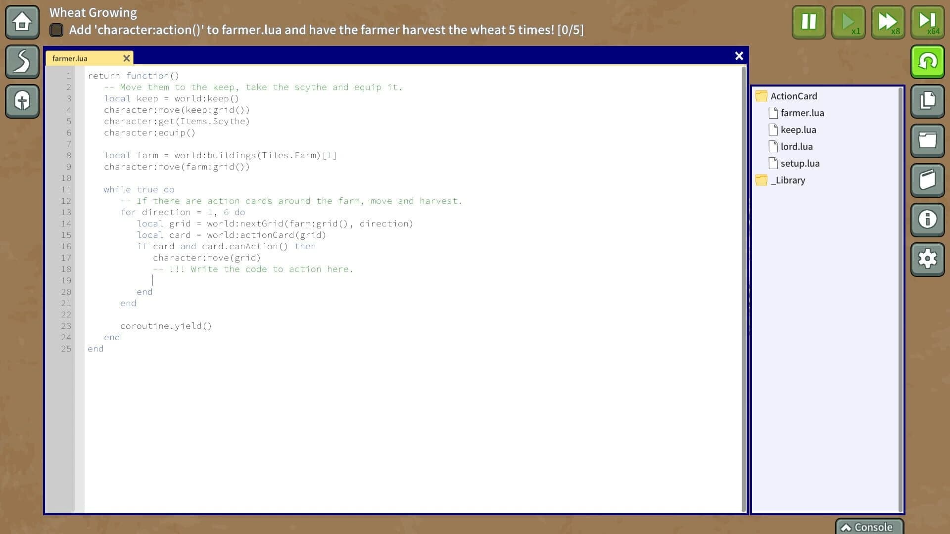Scripted Land screenshot 1