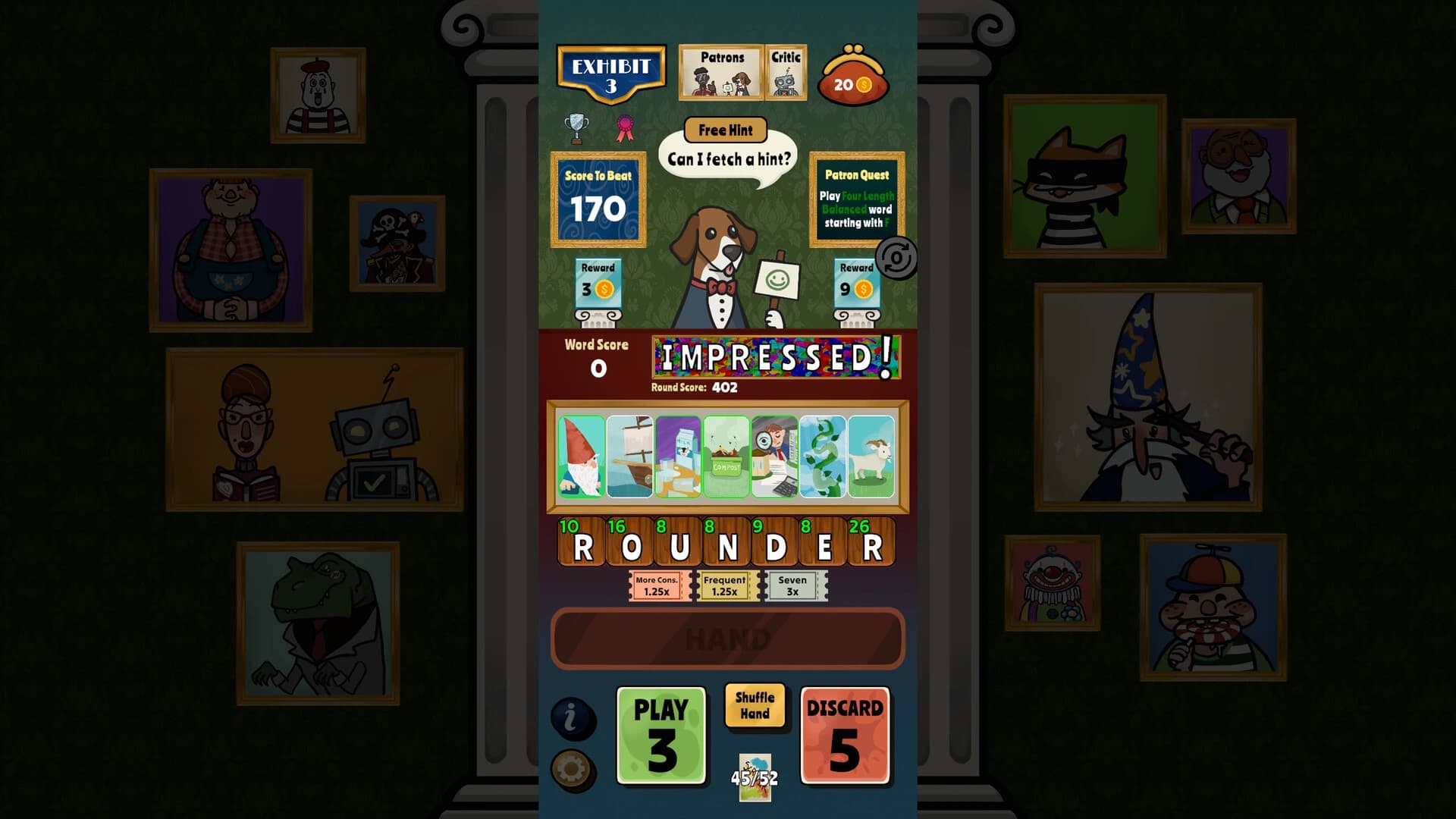 Scriver: A Word Game screenshot 4