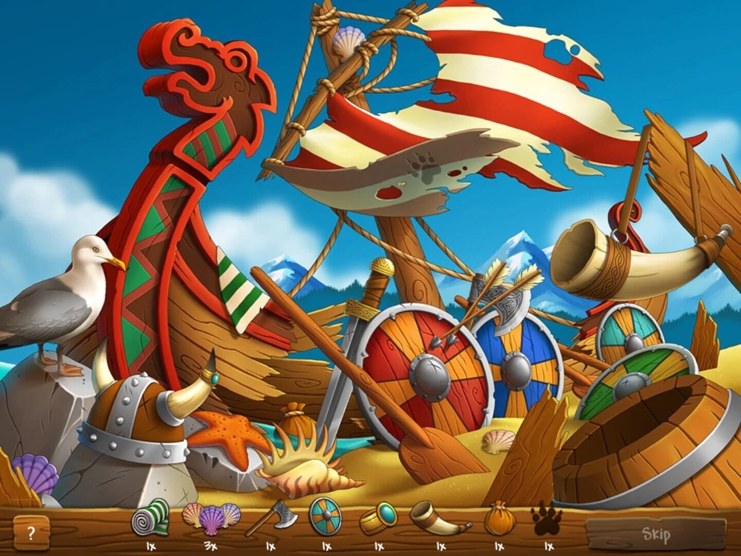 Secret of the Vikings: Mystery island screenshot 3